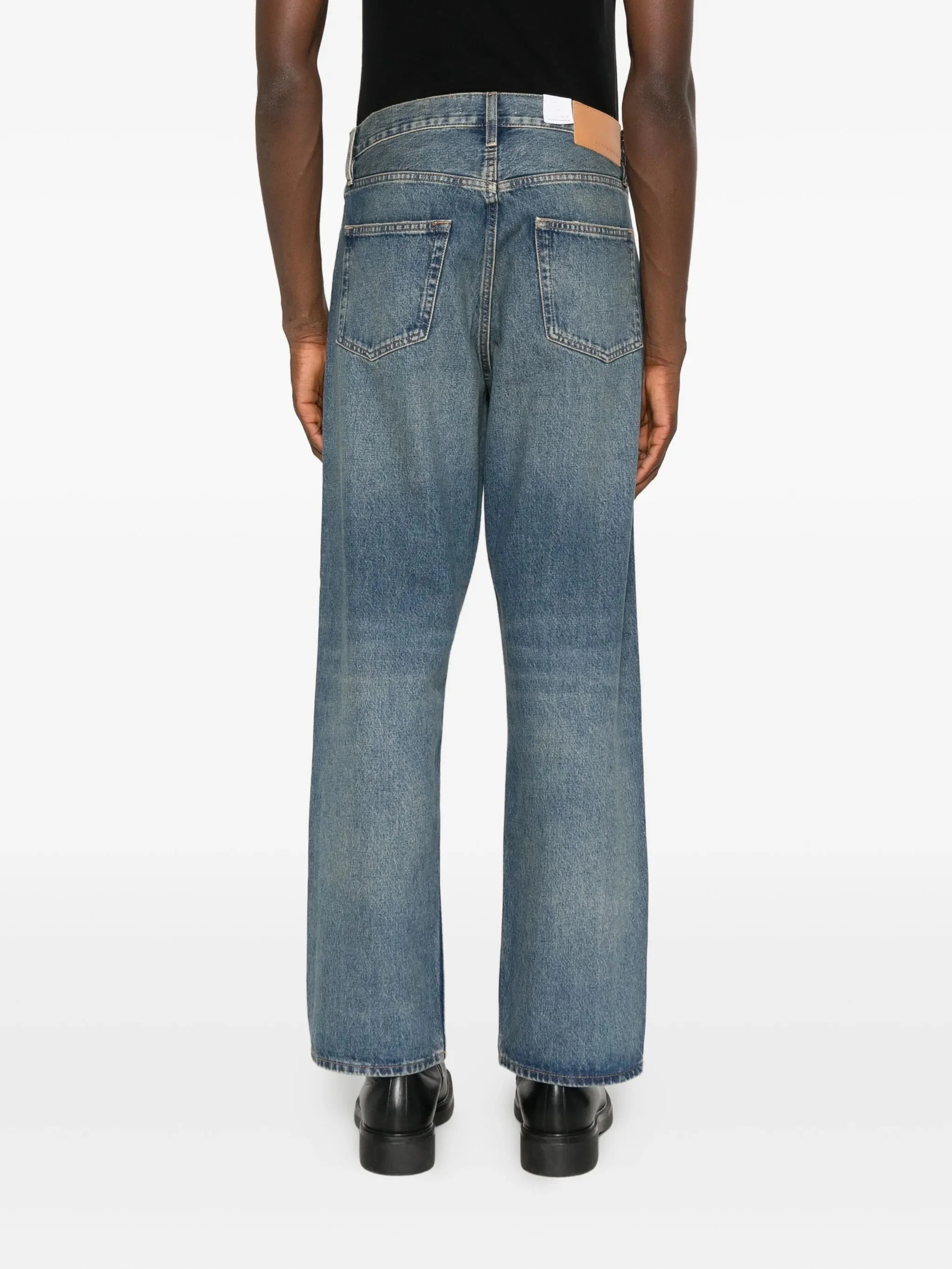 Sunflower Loose-fit Denim in Vintage Wash - 14oz Organic Cotton - Image 4