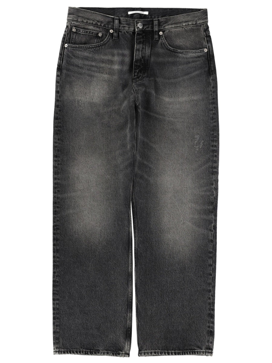 SUNFLOWER Loose Fit Stone Washed Organic Denim Jeans