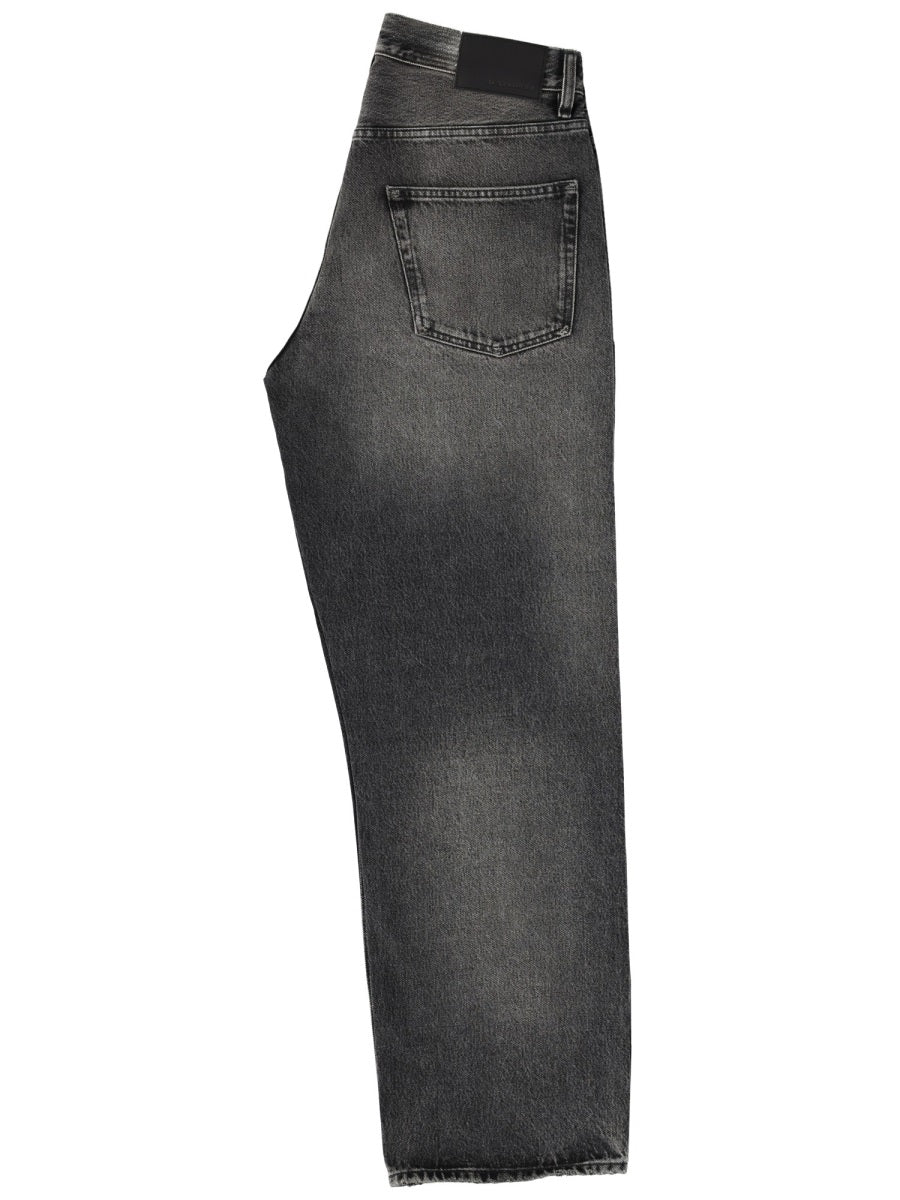 SUNFLOWER Loose Fit Stone Washed Organic Denim Jeans - Image 3