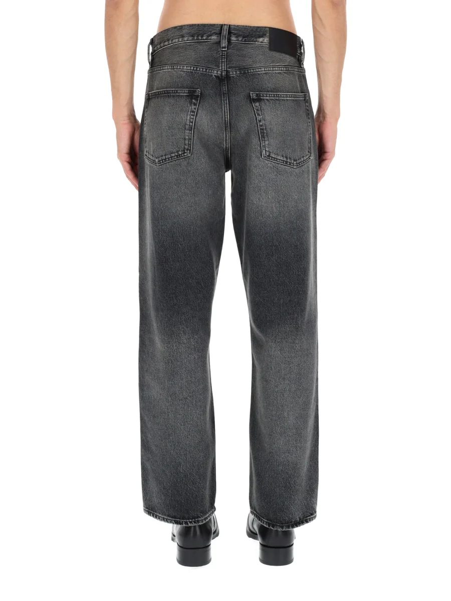 SUNFLOWER Loose Fit Stone Washed Organic Denim Jeans - Image 6