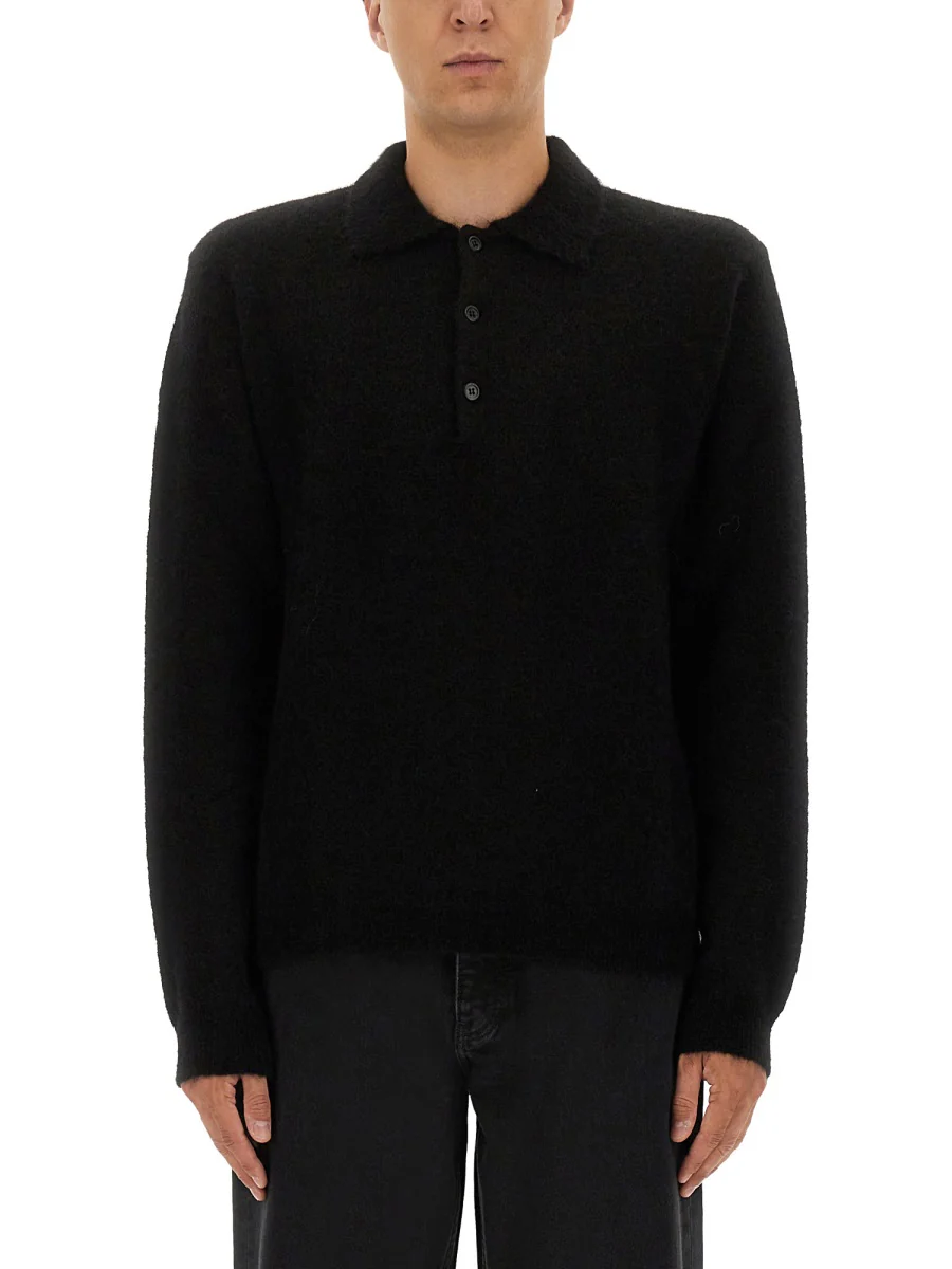 SUNFLOWER Polo-collar Sweater