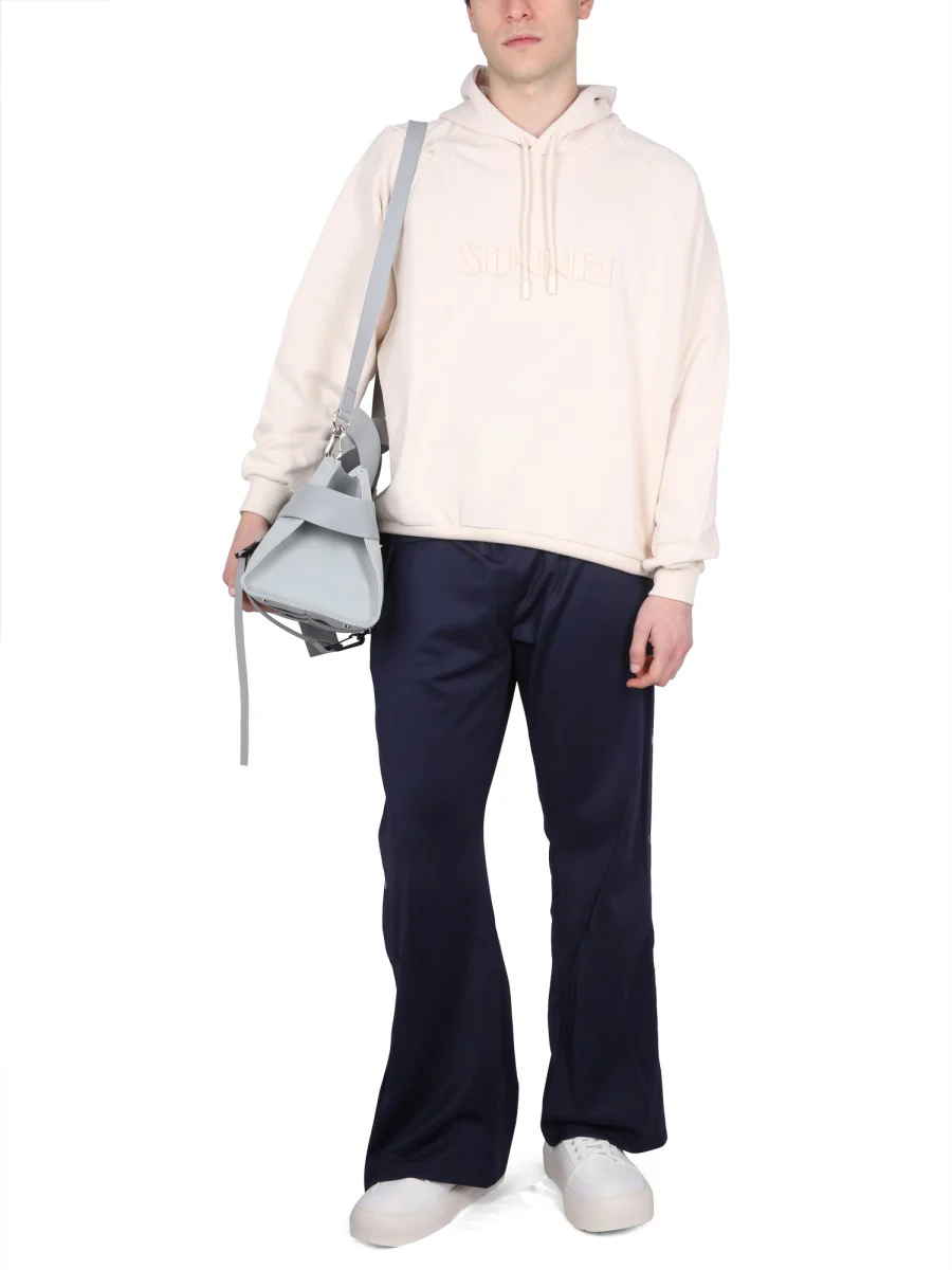 SUNNEI Logo Embroidered Drawstring Hoodie - Image 2