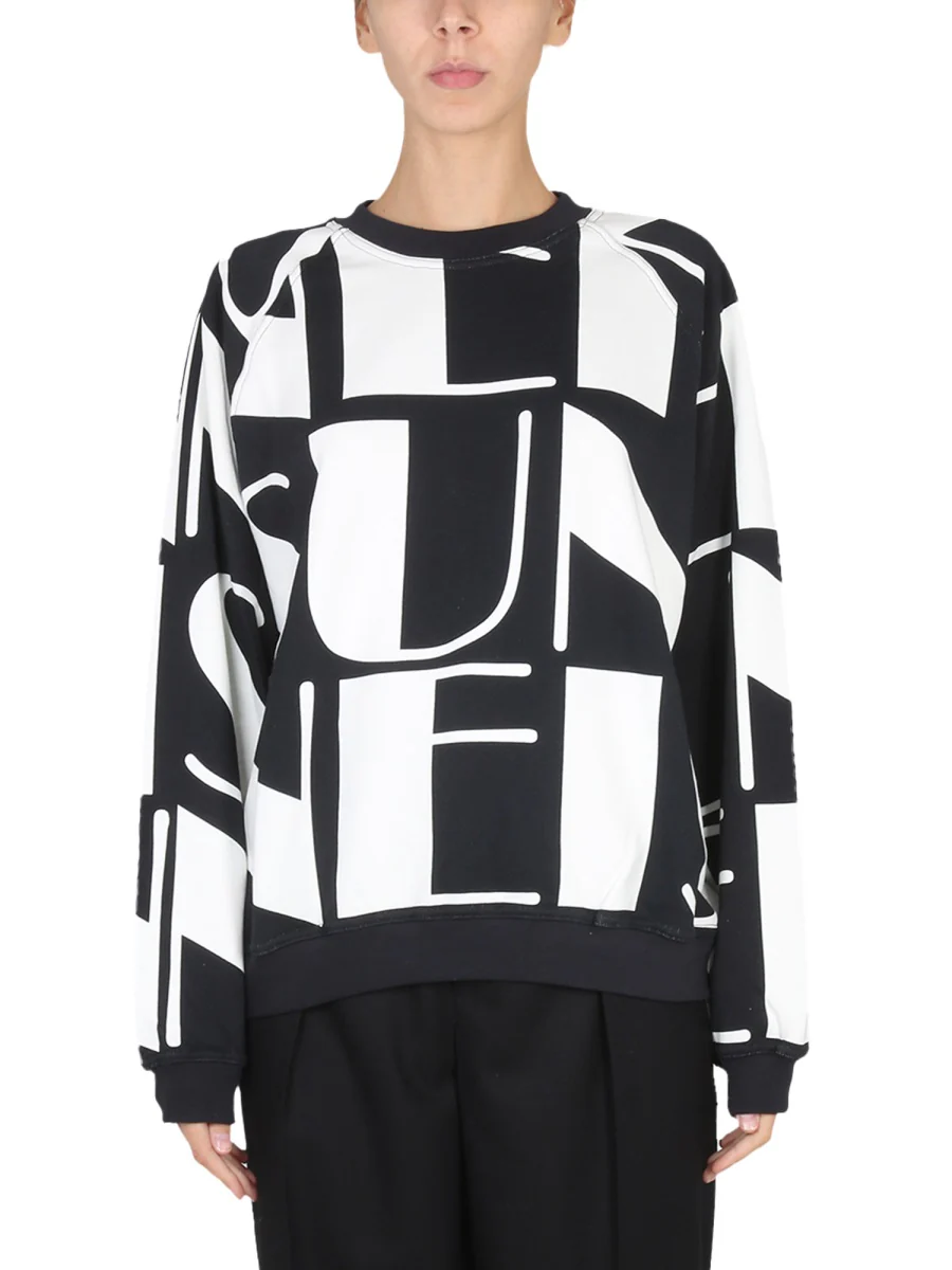 SUNNEI Logo-print Long-sleeve Sweatshirt