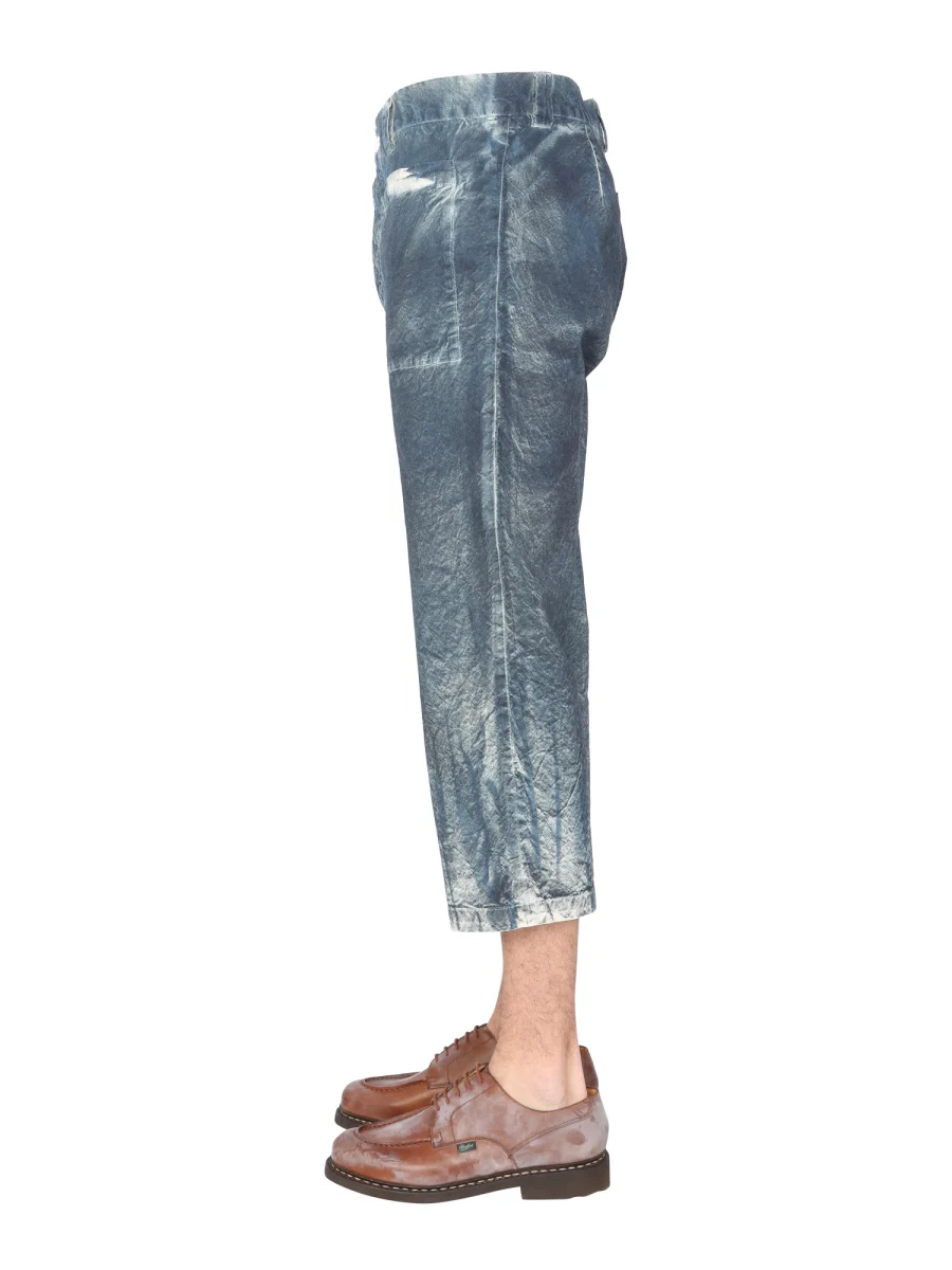 Sunnei Straight Trousers with Front Button Closure - Image 3
