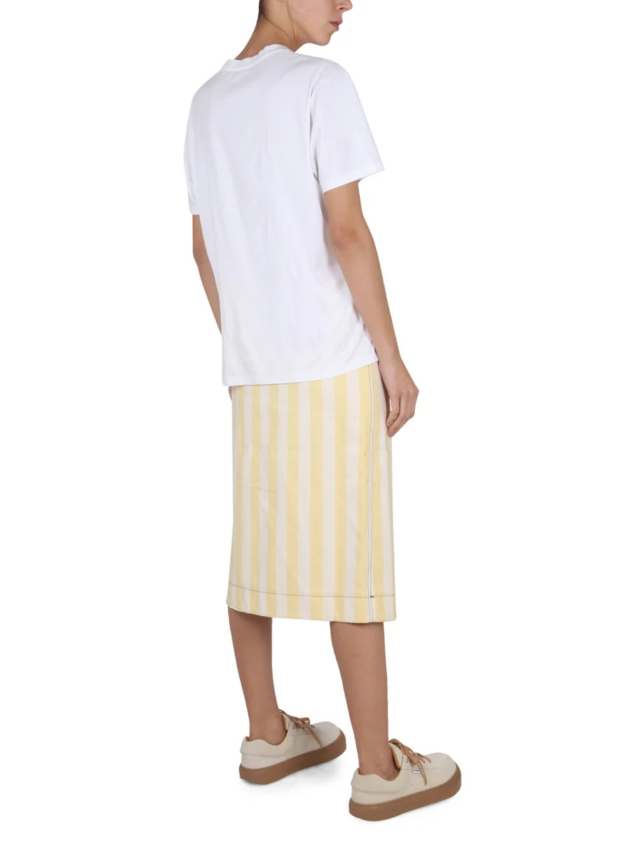 SUNNEI Striped Wrap Skirt - Image 2