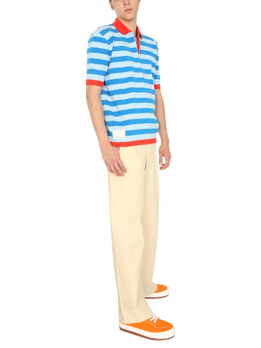 SUNNEI X ELEONORA BONUCCI Men Knitted Polo - Image 2