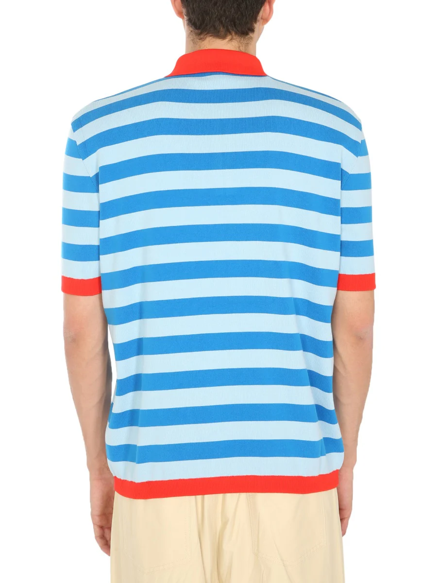 SUNNEI X ELEONORA BONUCCI Men Knitted Polo - Image 3