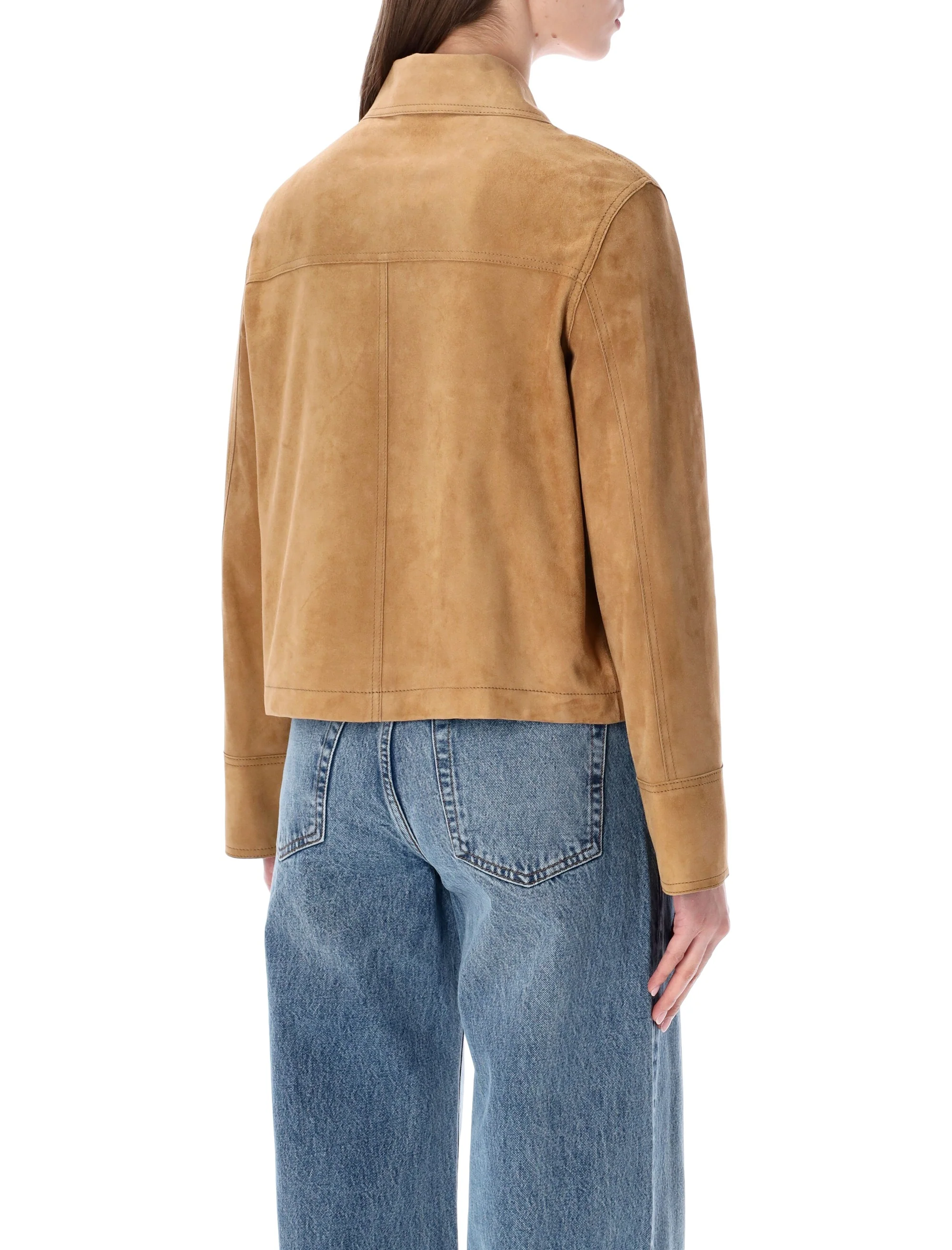 Sword Buttoned Cropped Jacket - Image 2