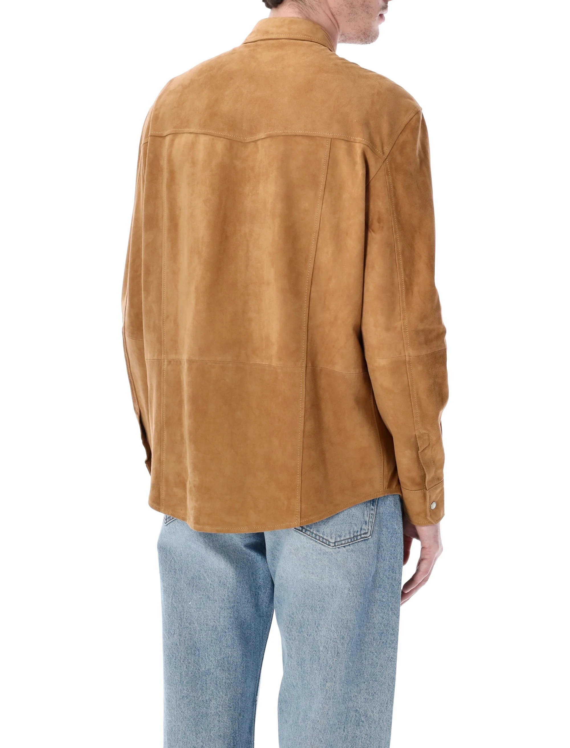 Sword Giacca-camicia in Pelle - Image 2