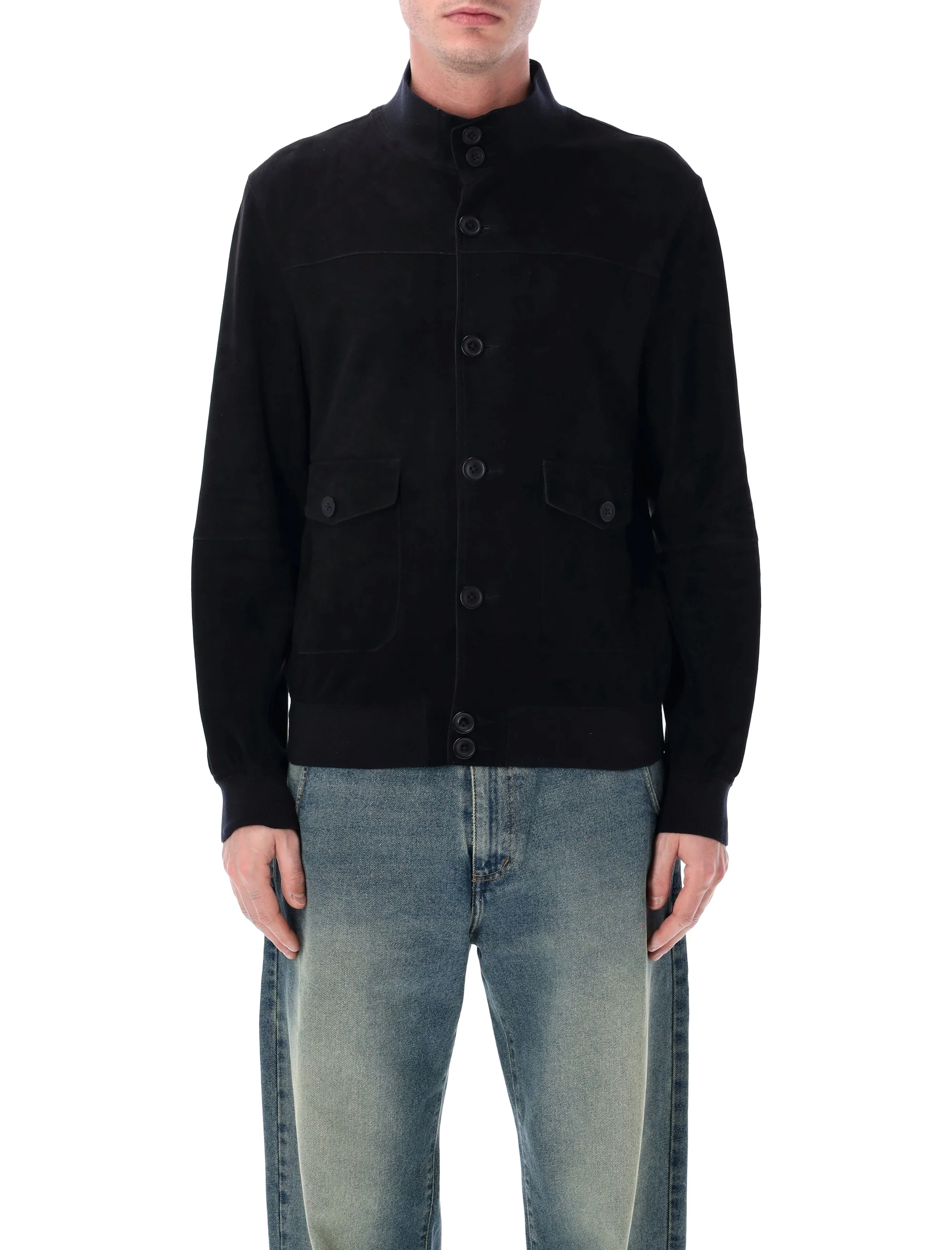 Sword Suede Biker Jacket