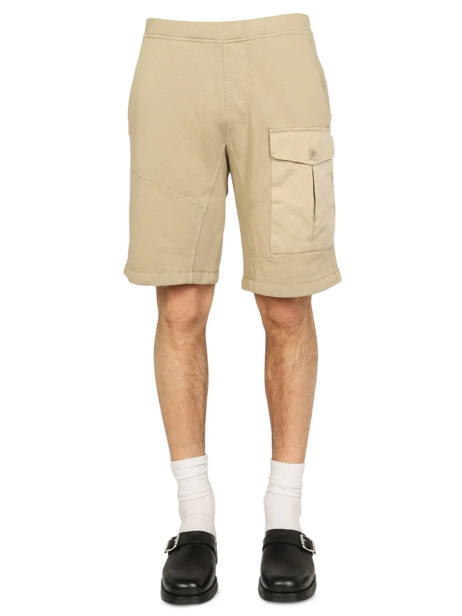 Ten C Men's Mini Sweatshirt Shorts - Image 5