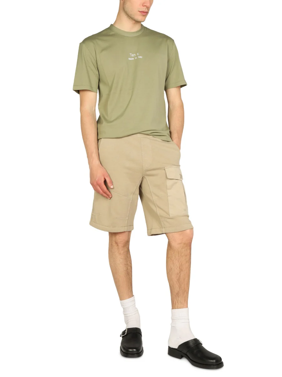Ten C Men's Mini Sweatshirt Shorts - Image 6