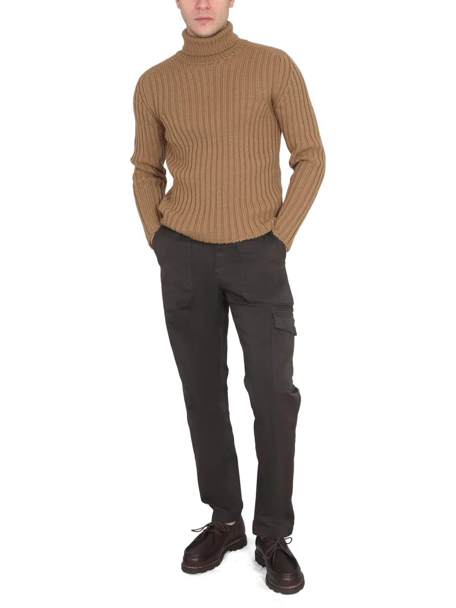 TEN C Mock-neck Knitted Jumper - Image 2