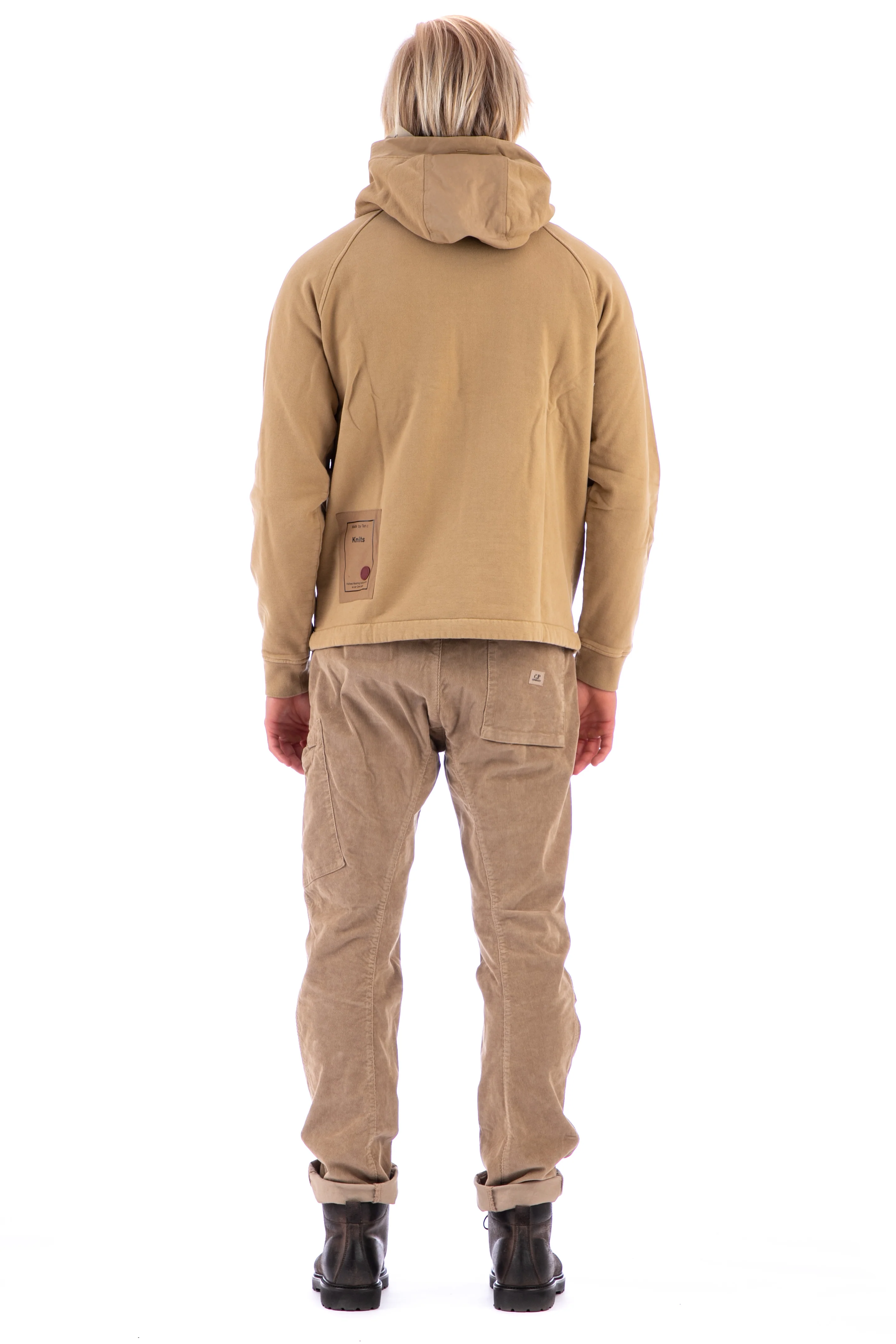 Ten C Sustainable Cotton Sweatshirt with Unique Pocket Detail - Image 3