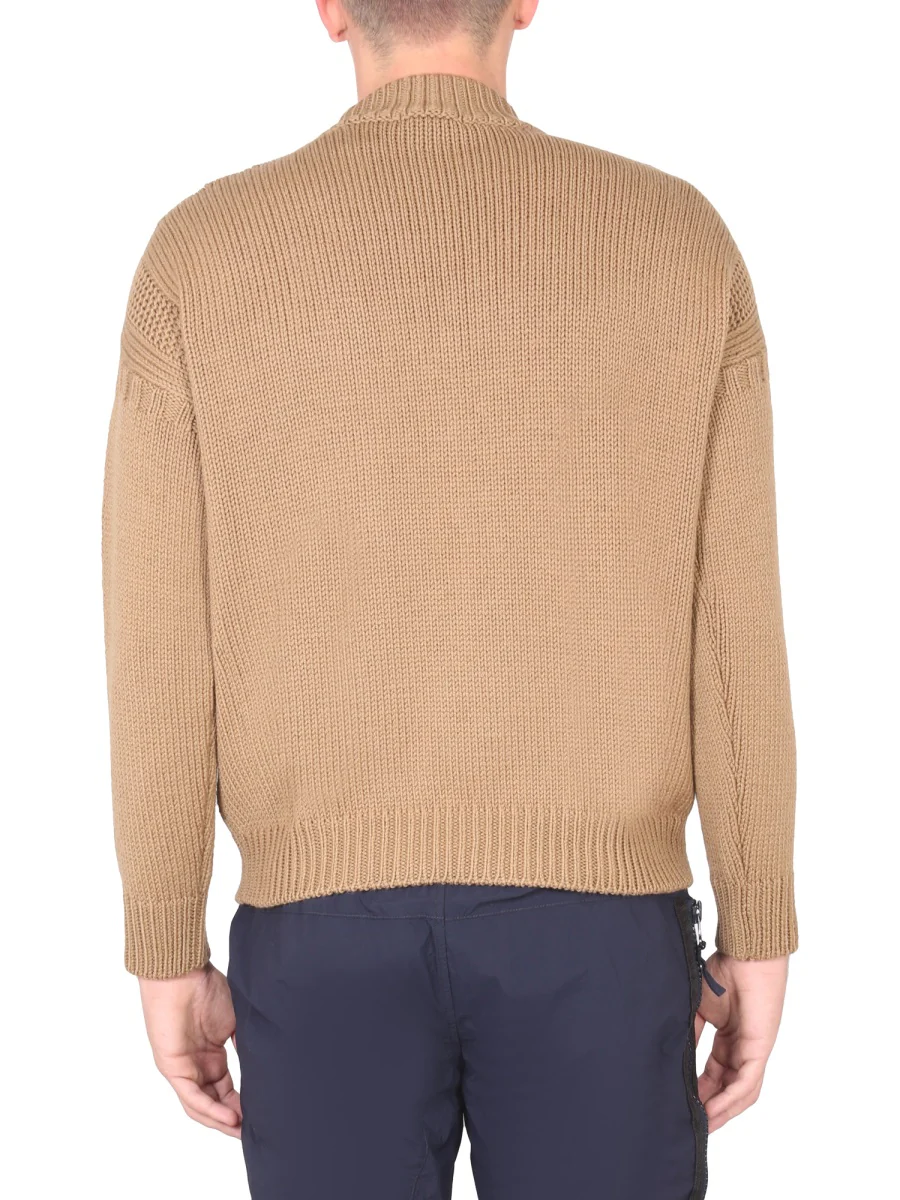 TEN C Turtleneck Ribbed Sweater - Image 3