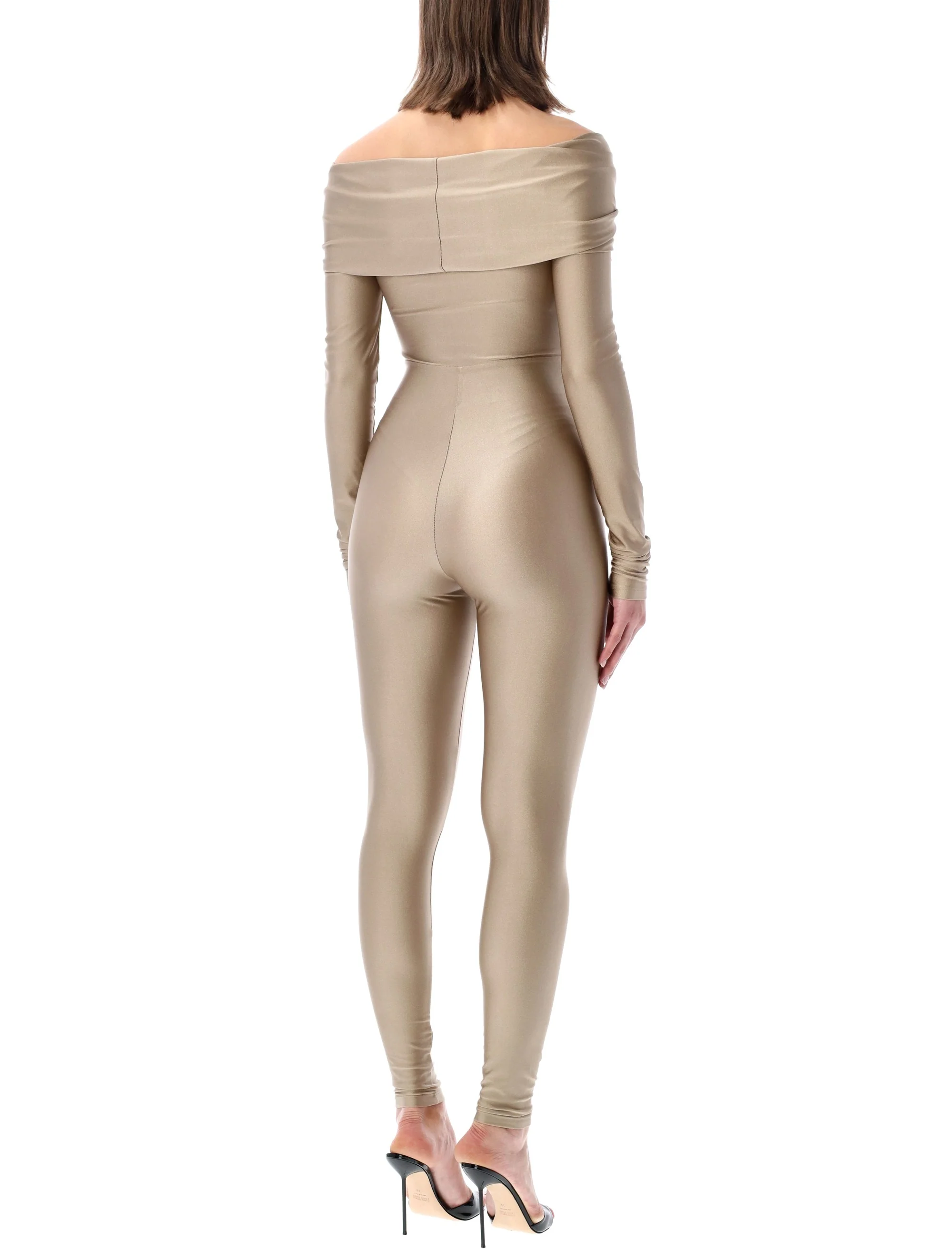 The Andamane Off-Shoulder Sculpted Jumpsuit Size S - Image 2