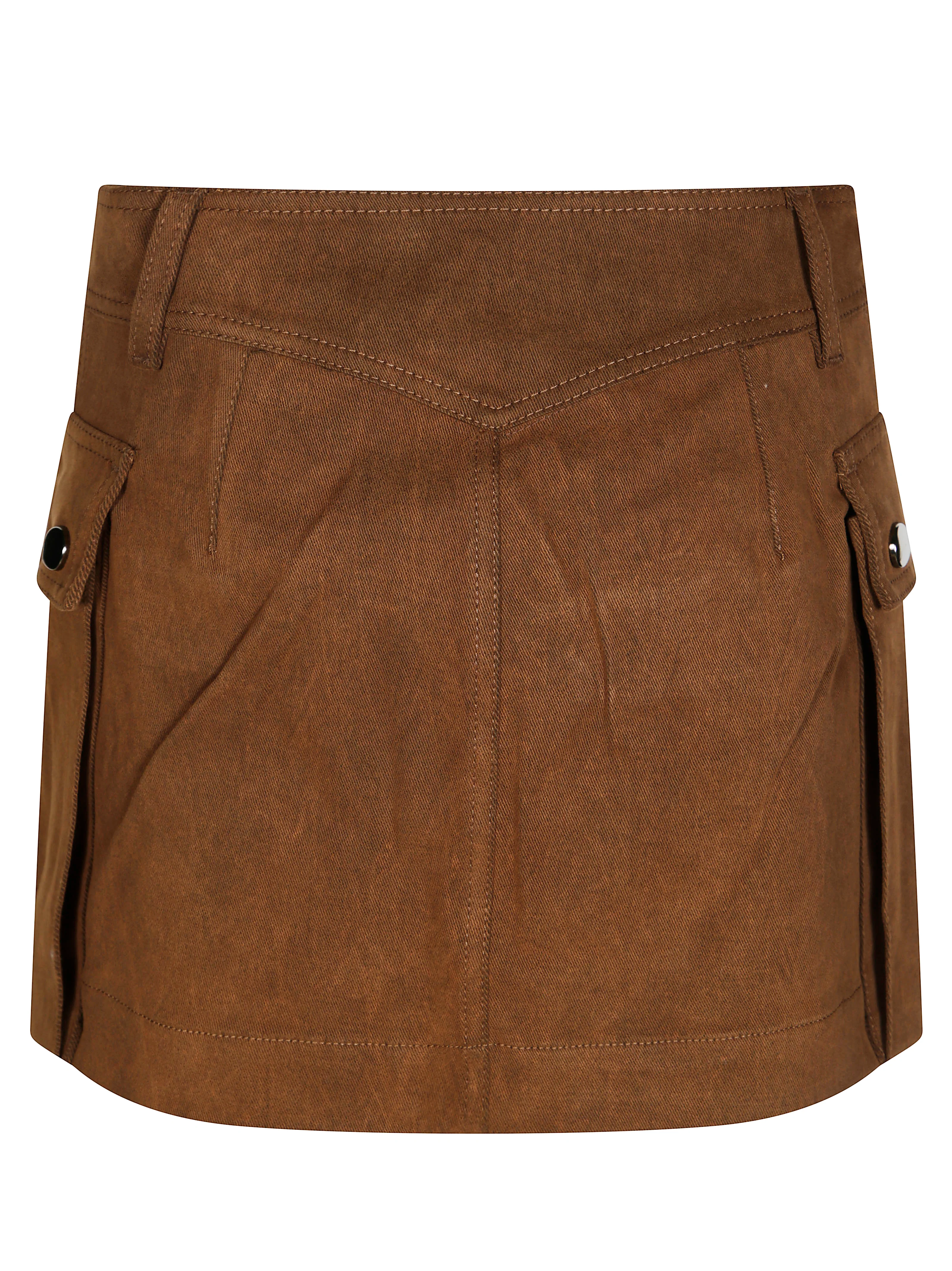 The Andamane Pocket-detail Mini Skirt - Image 2