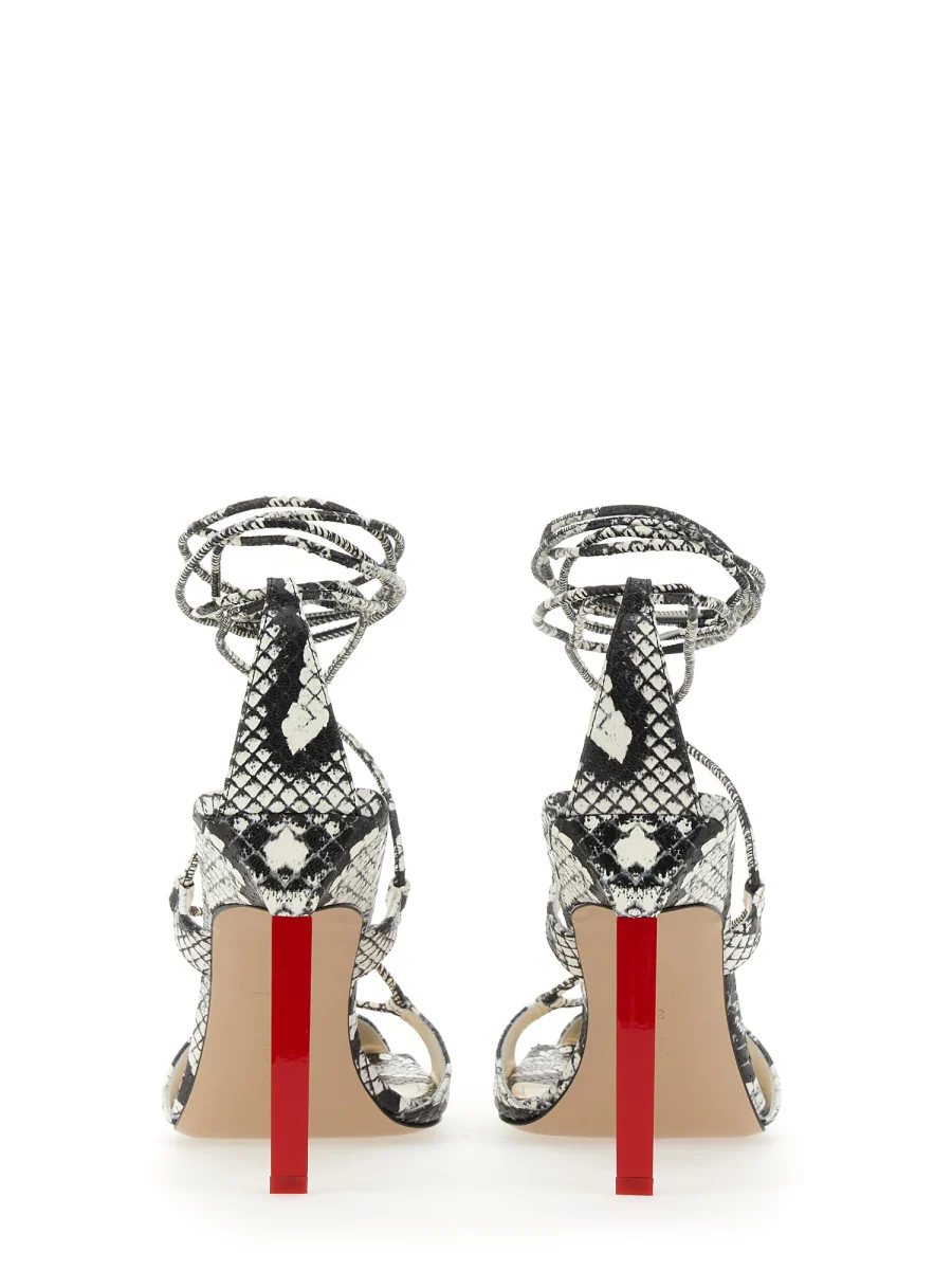 THE ATTICO Adele 110 Lace-up Sandals - Image 3