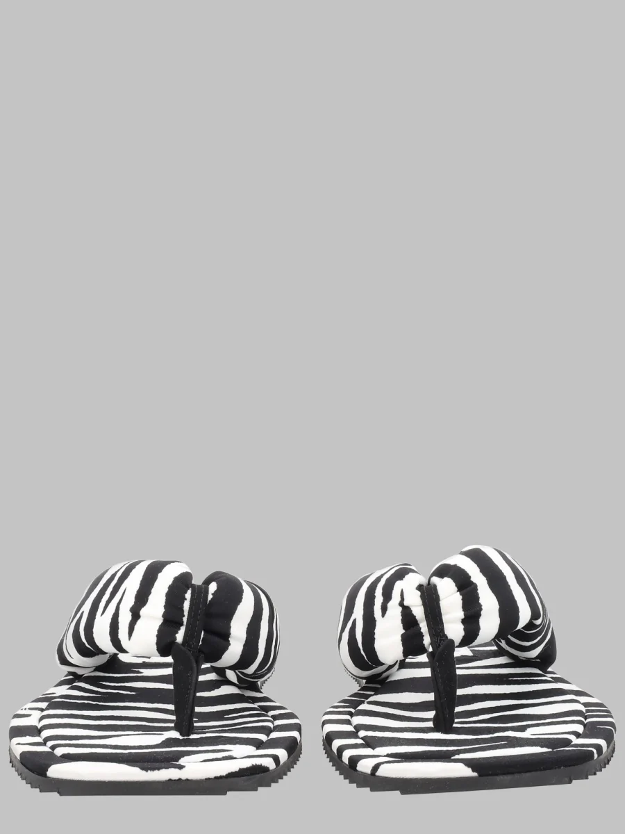 The Attico Animalier Mini Flats for Women - SS26