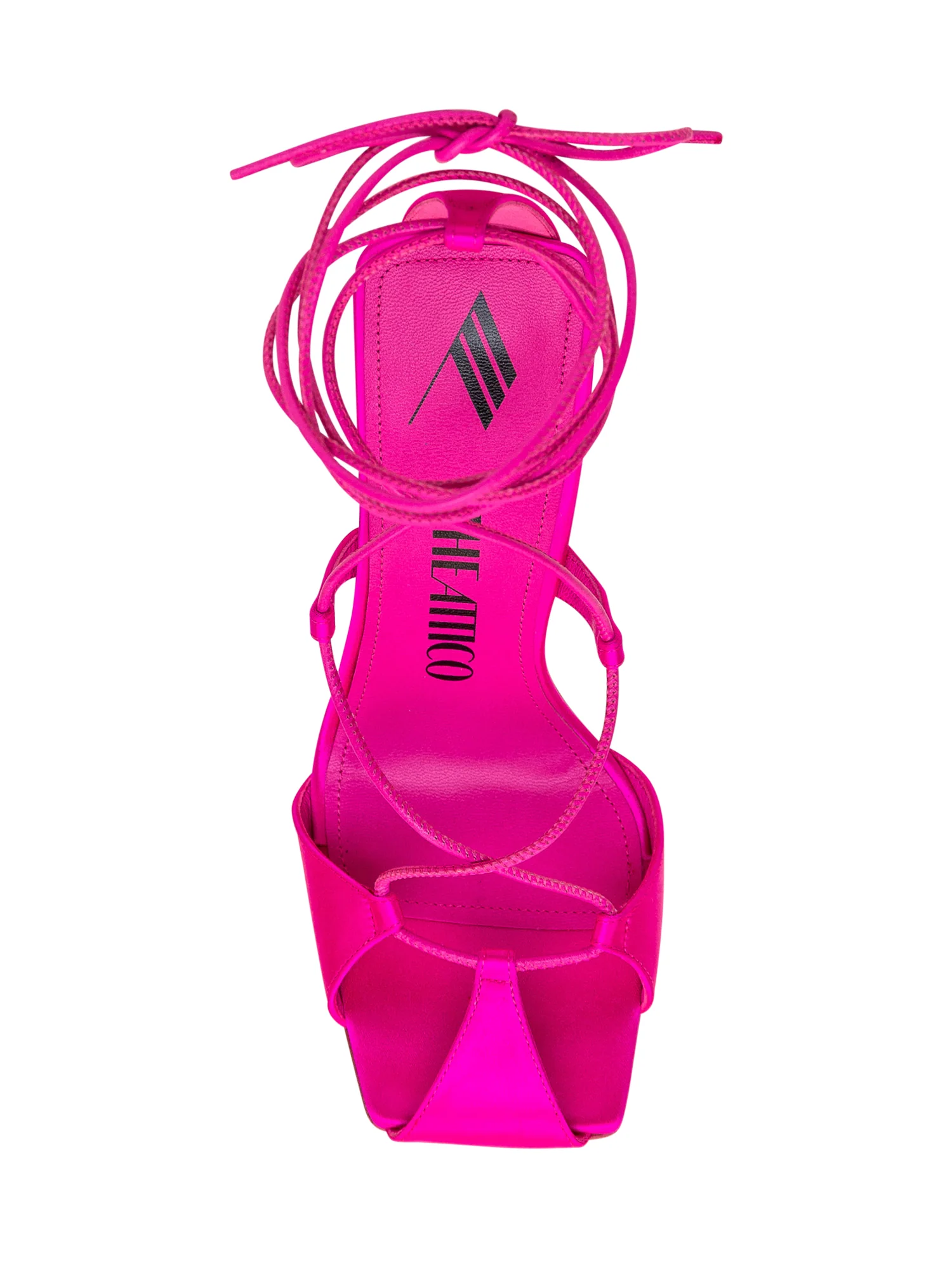 The Attico Chic Leather Mini Heels - Image 4