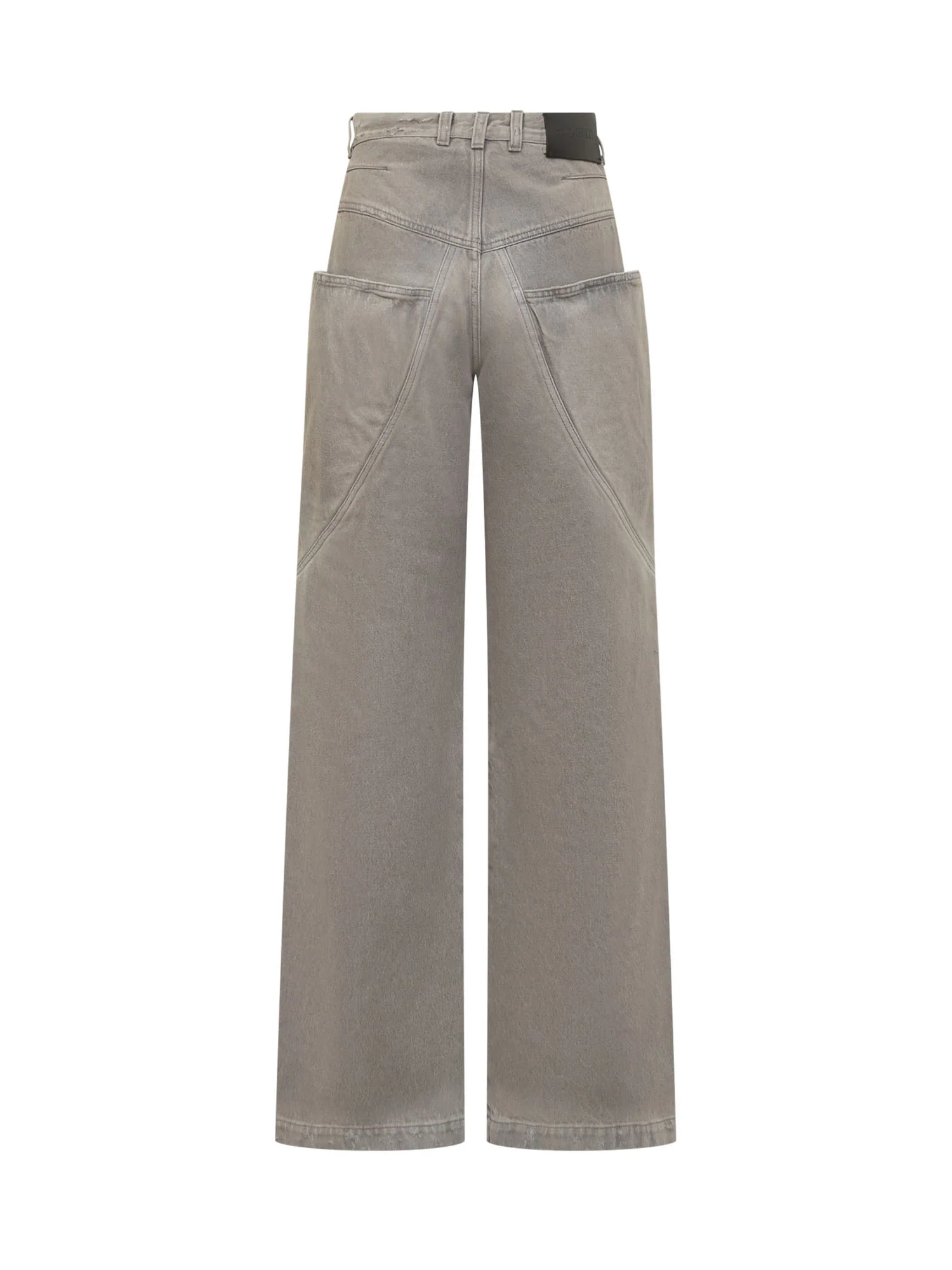 The Attico Extra Denim Mini Jeans - Image 2