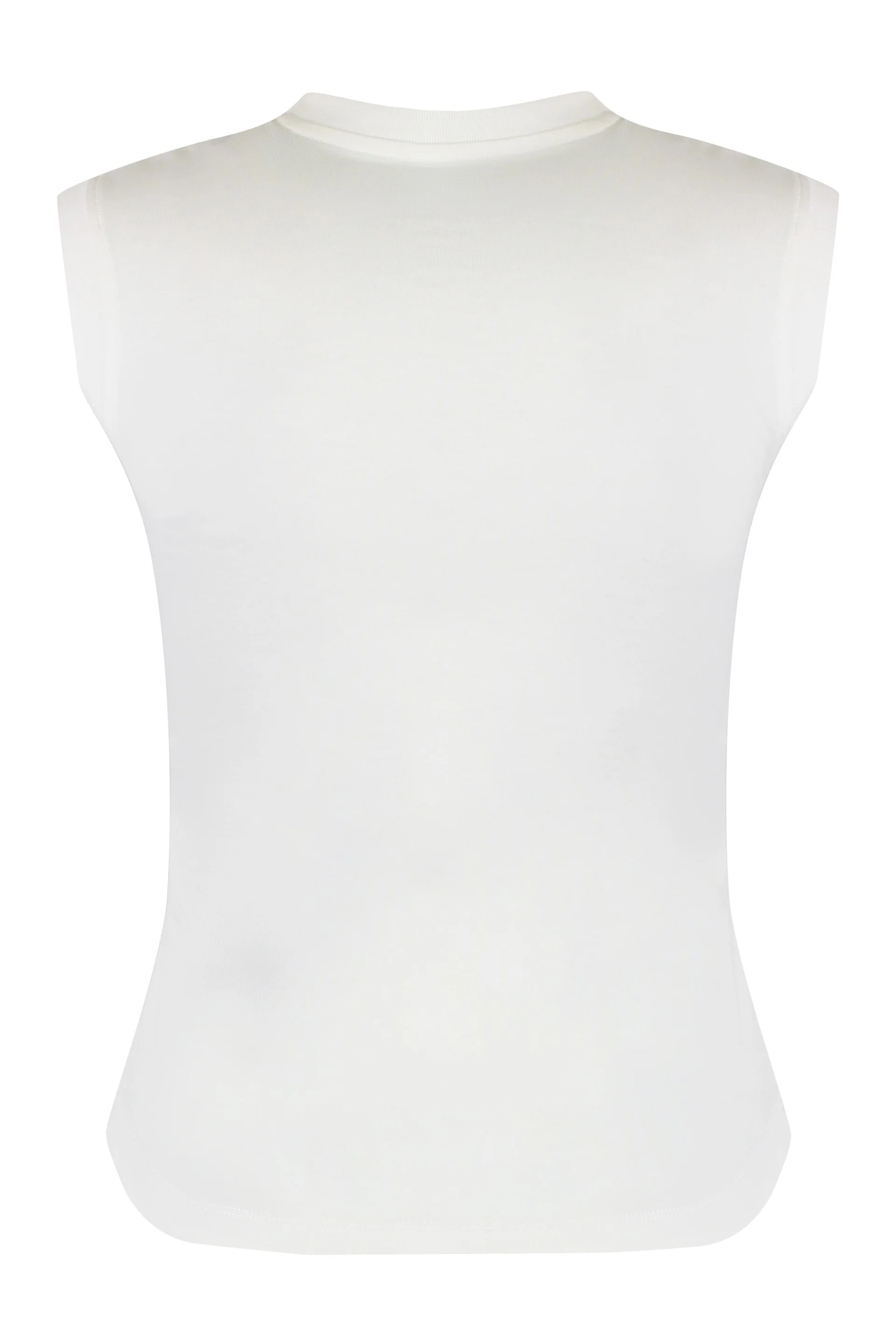 The Attico Reese Mini Cotton Tank Top - Image 7