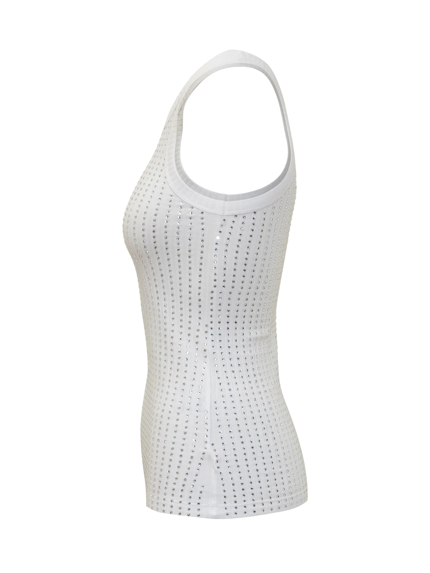The Attico Thermostrass Mini Tank Top - Image 3