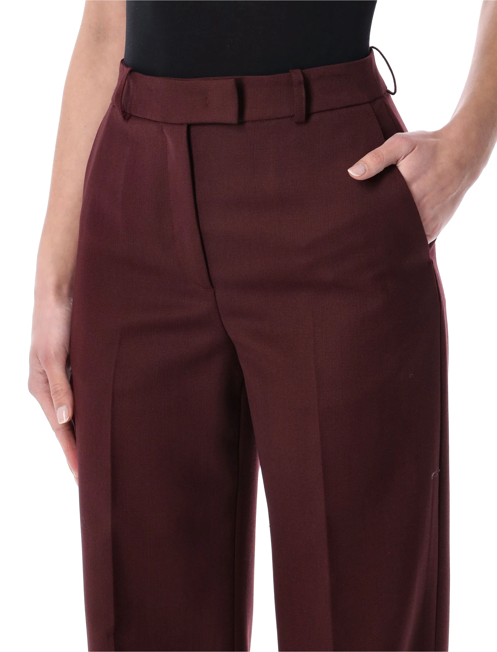 The Frankie Shop Lenora High-Rise Trousers - Size S - Image 3