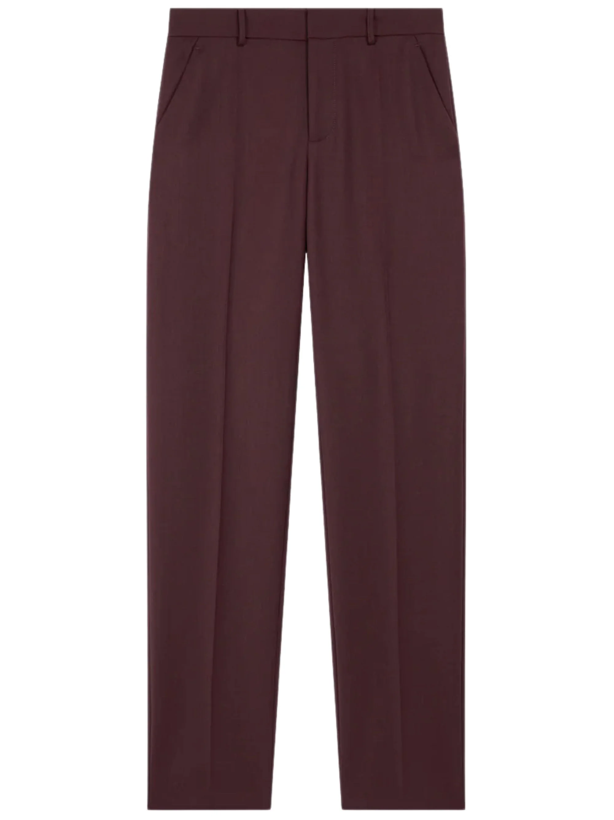 THE FRANKIE SHOP Lenora Woven Straight-leg Pants