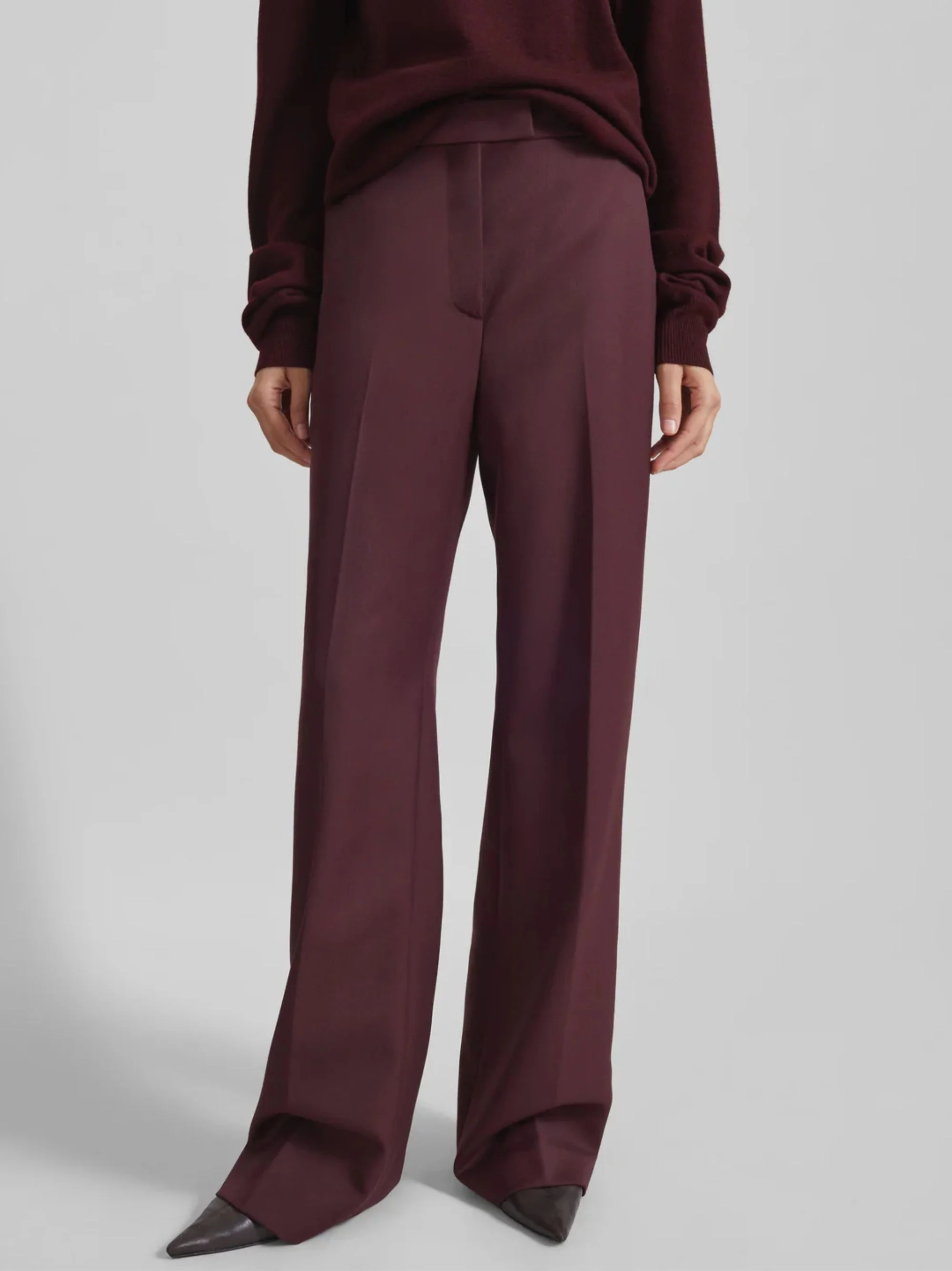 THE FRANKIE SHOP Lenora Woven Straight-leg Pants - Image 2