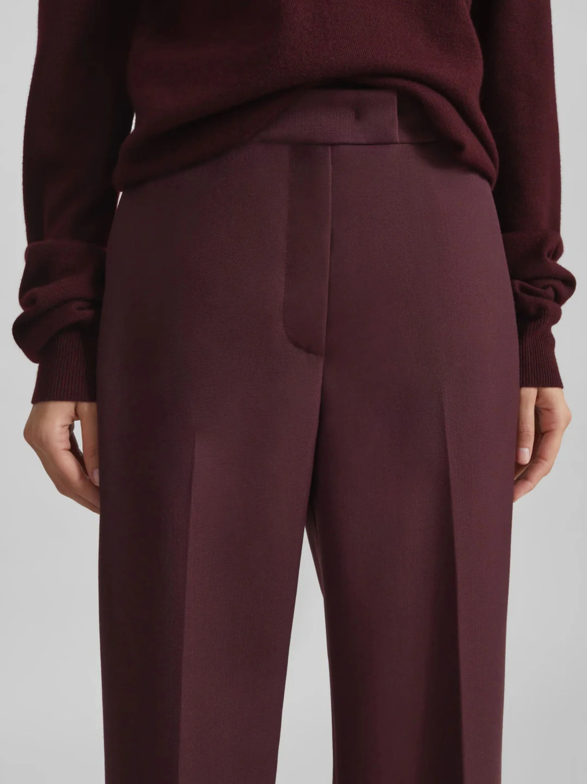 THE FRANKIE SHOP Lenora Woven Straight-leg Pants - Image 3