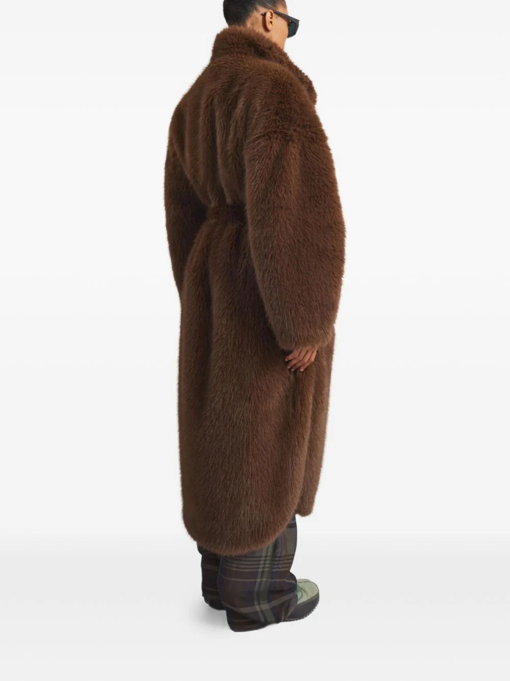 The Frankie Shop Mini Faux Fur Ravello Jacket - Image 6