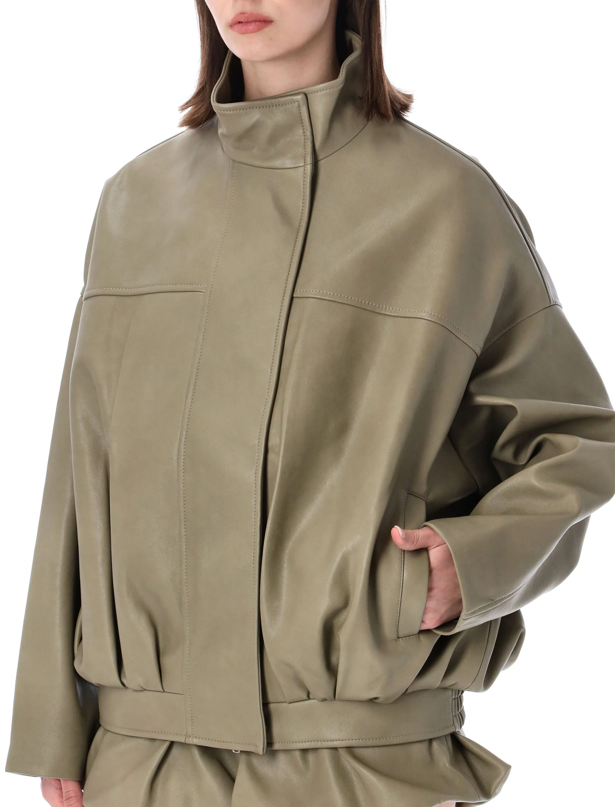 The Frankie Shop Mini Water-Resistant Women's Coat - Image 3