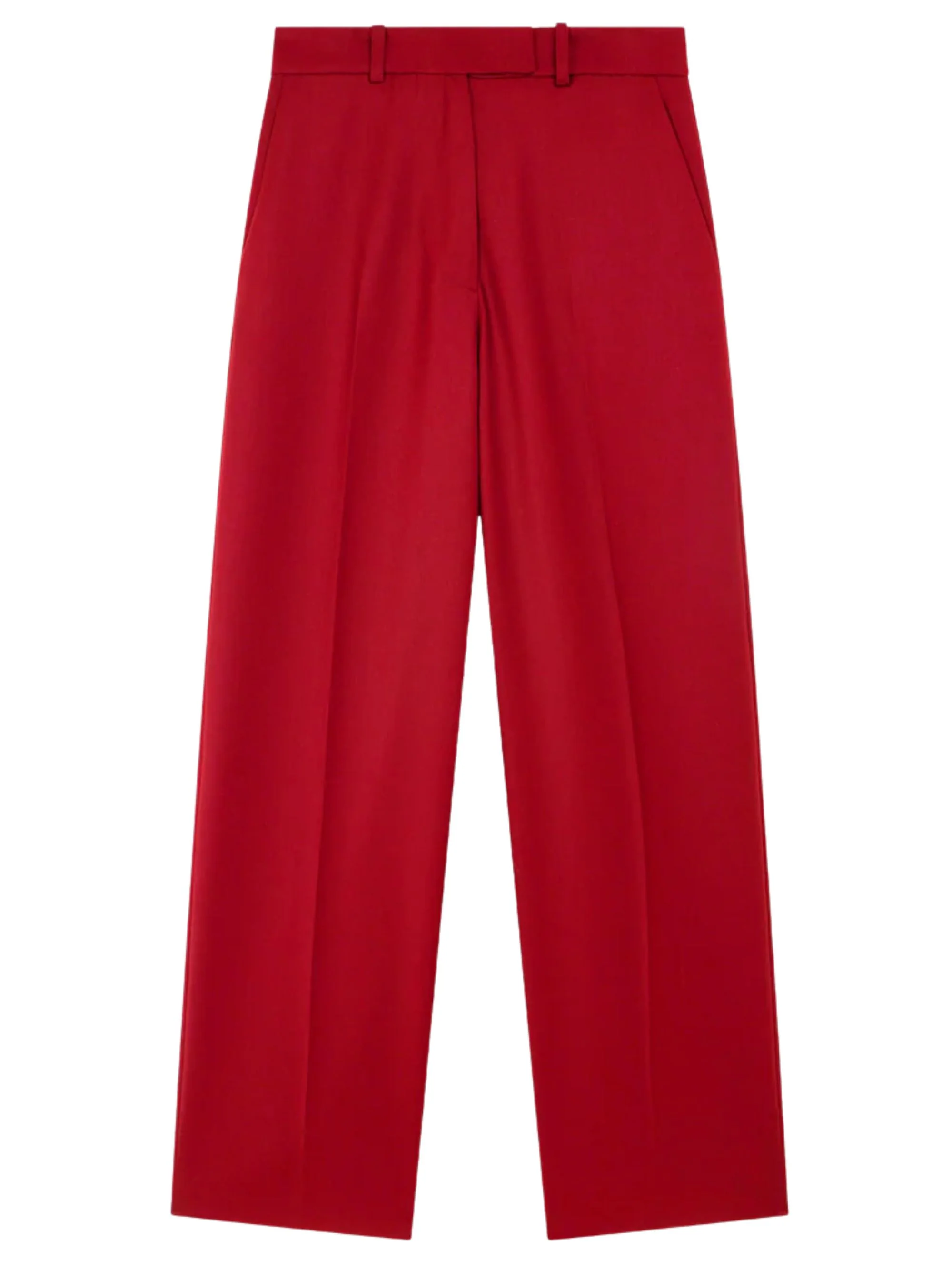 The Frankie Shop Satin Wide Leg Trousers