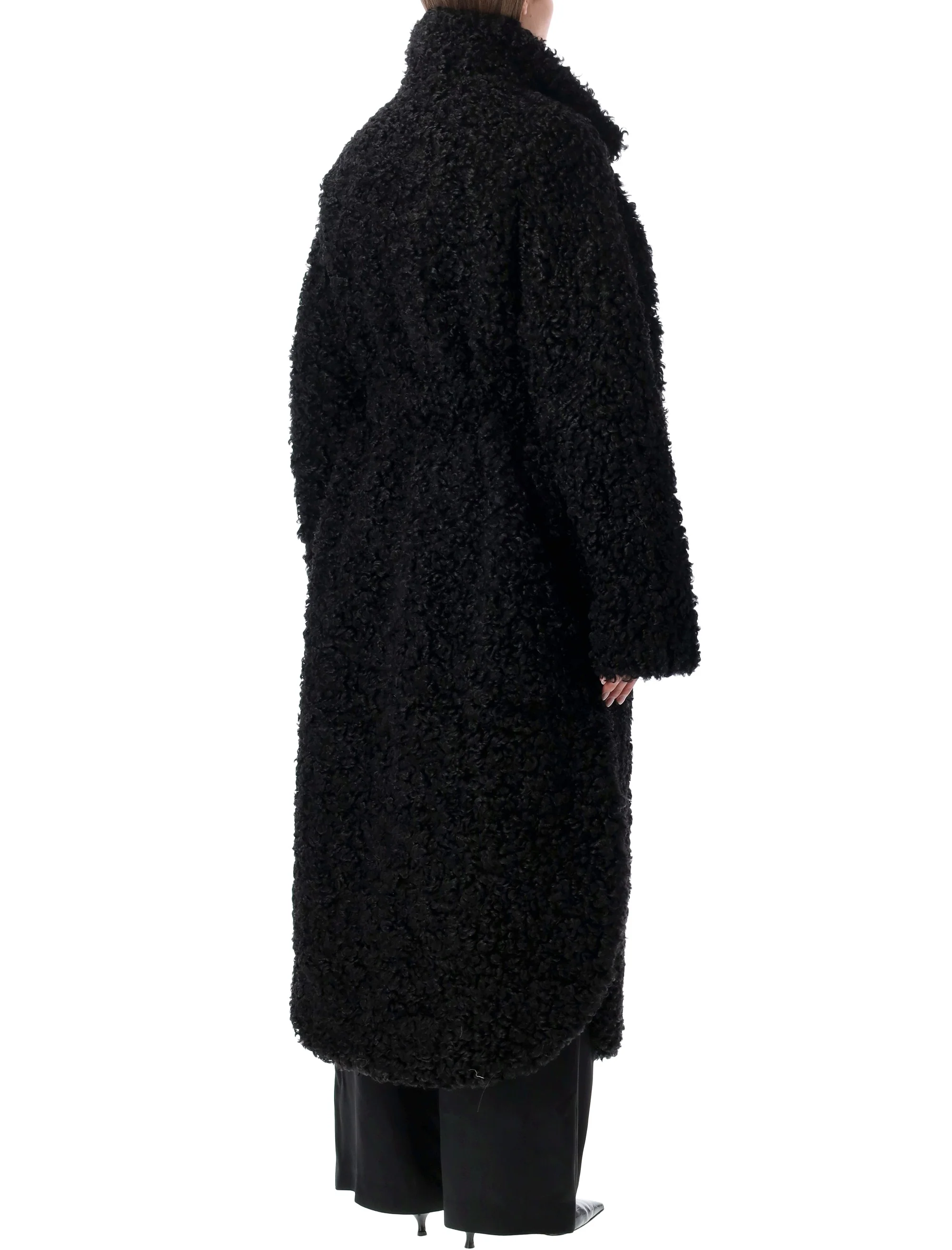 THE FRANKIE SHOP Stellan Faux Shearling Oversized Bomber Jacket - Image 2