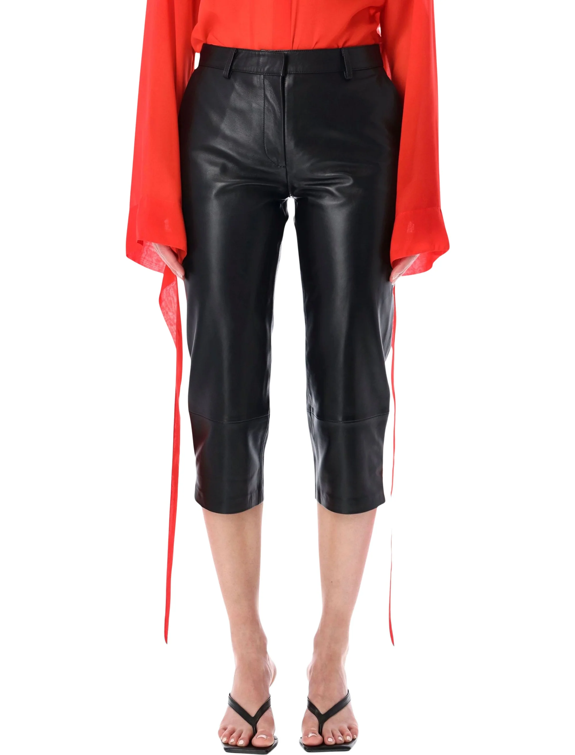 The Frankie Shop The Lior Mini Trousers - Slim Fit