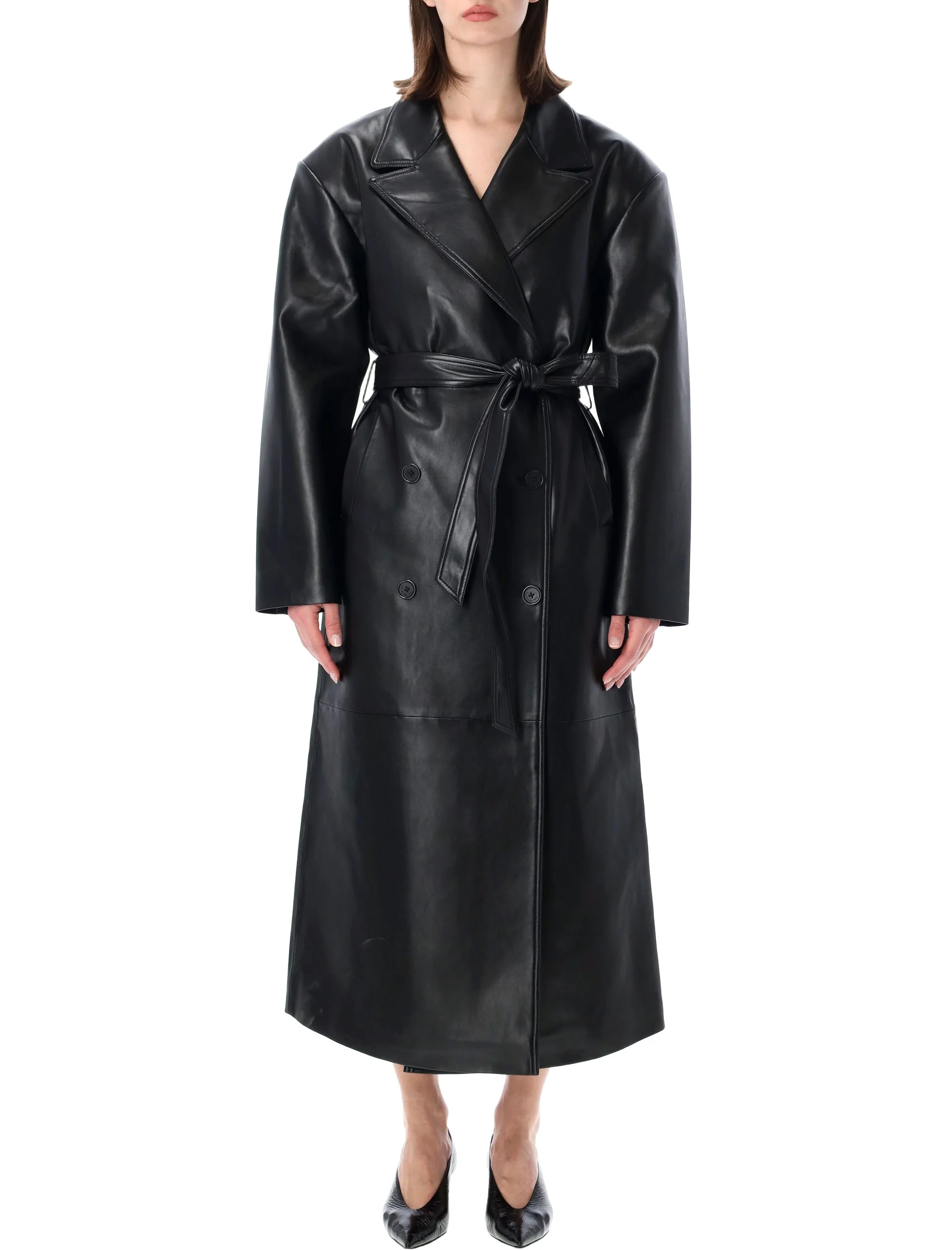 The Frankie Shop The Tina Trench Jacket - Oversized Fit