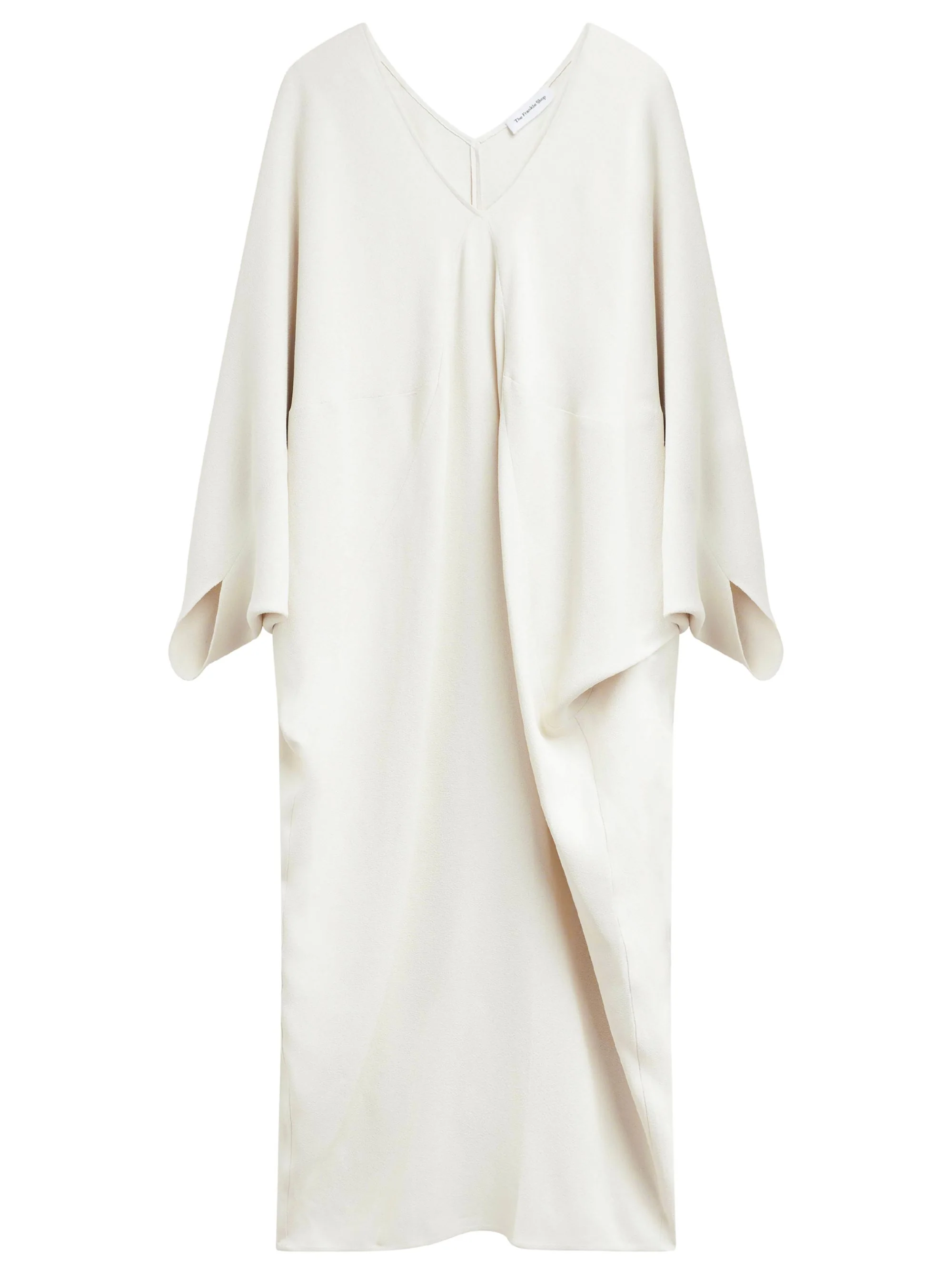The Frankie Shop V-Neck Long Sleeve Mini Dress for Women