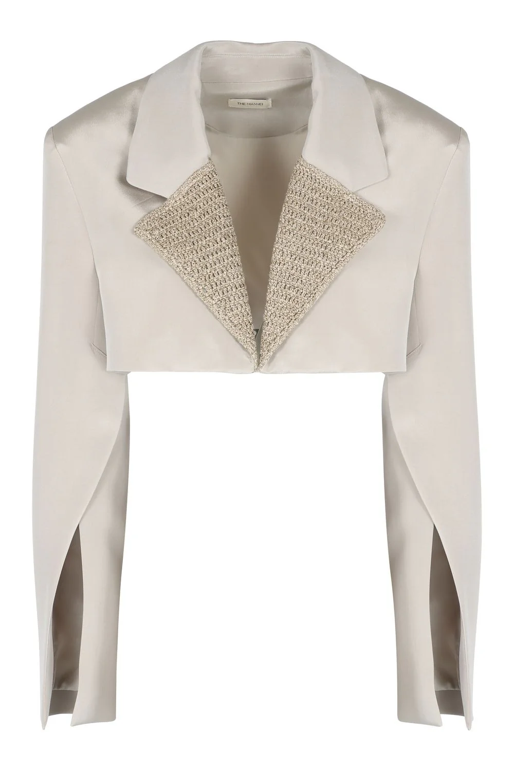 THE MANNEI Marica Silk Blazer
