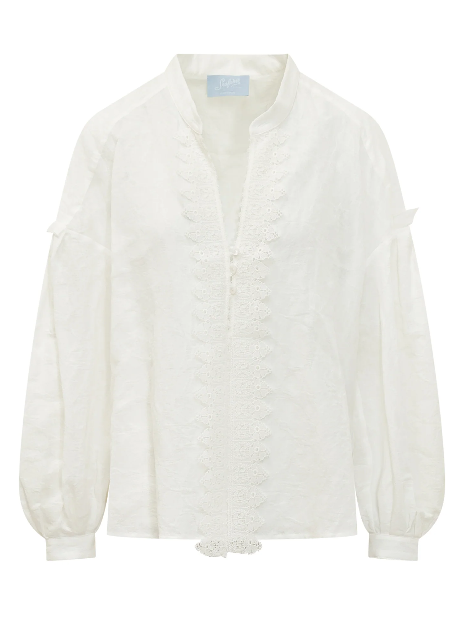 The Seafarer Mini Seafarer Shirt with Lace Insert