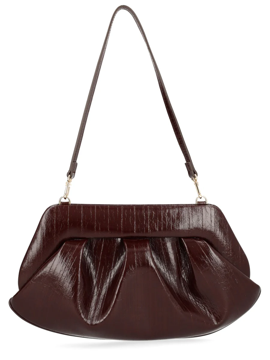 THEMOIRÈ Bios Gathered-effect Clutch Bag - Image 2