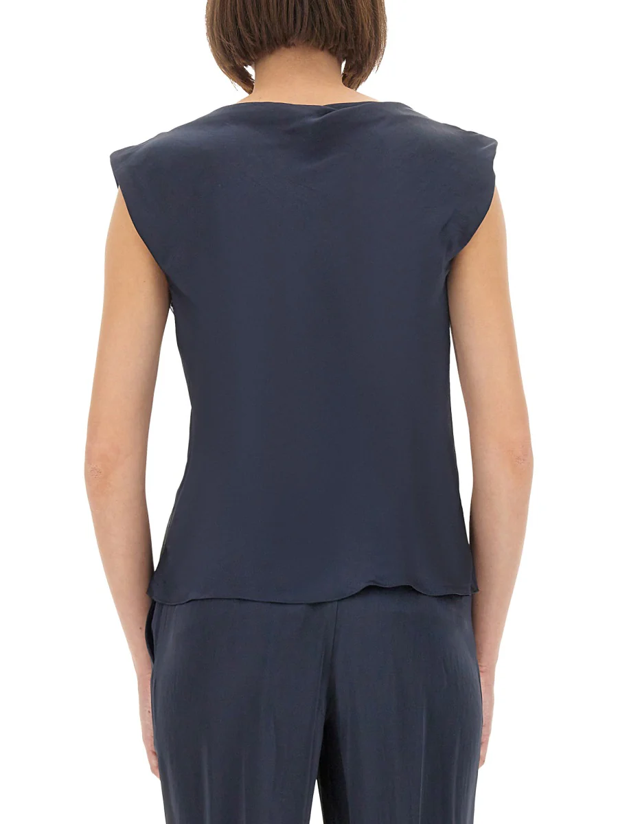 THEORY Satin Mini Top - Image 5