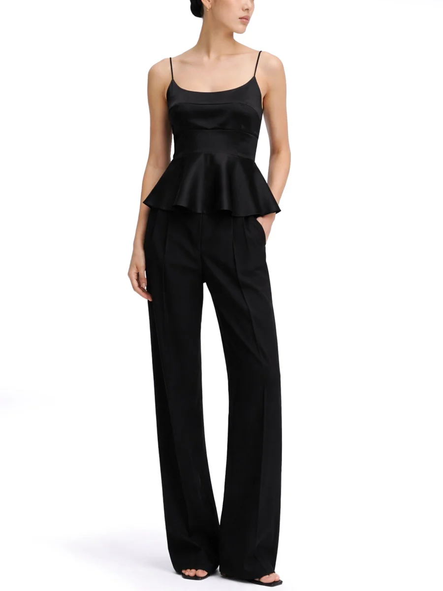 Theory Top Basic in Raso - Image 3