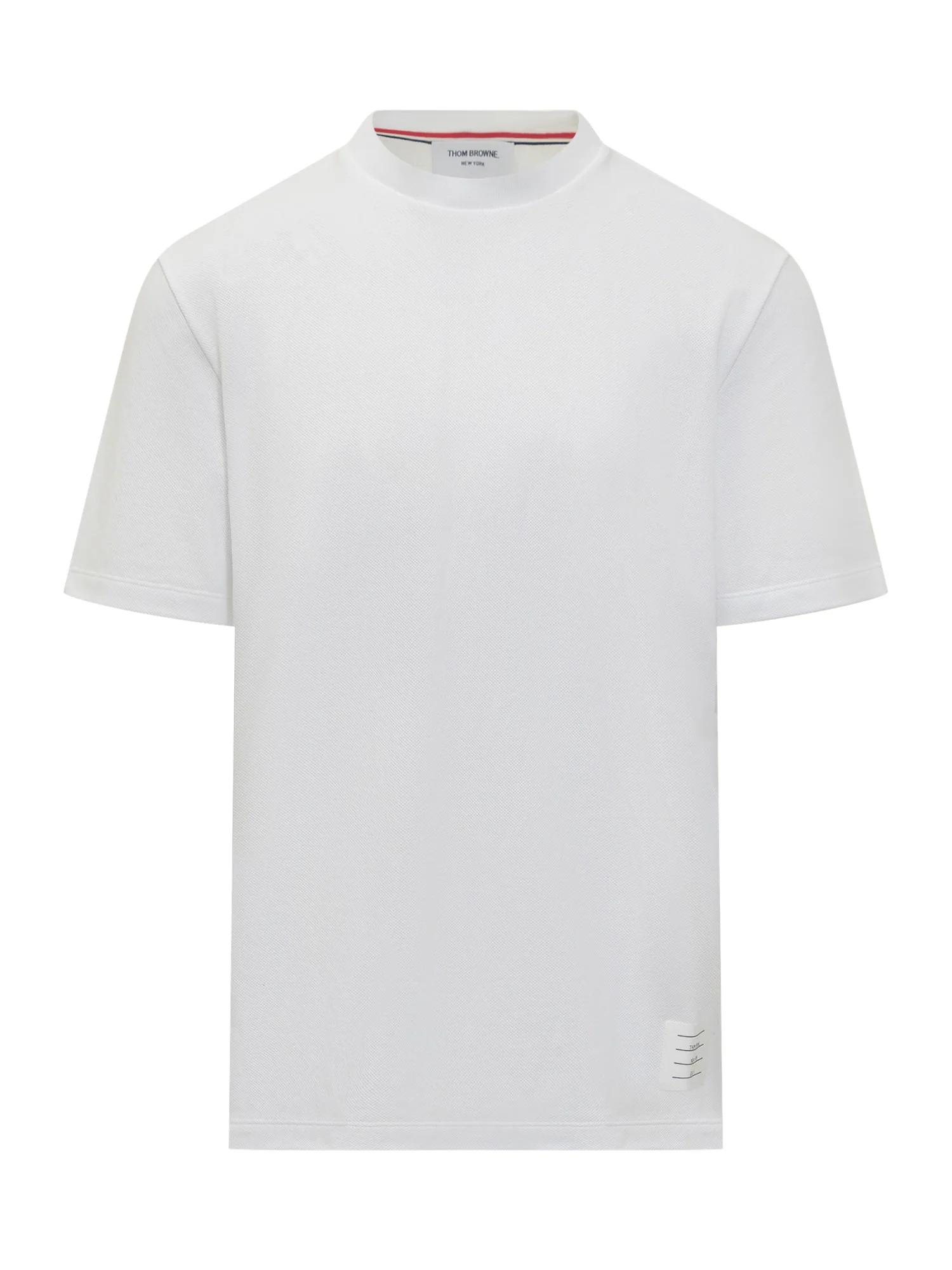 Thom Browne Cotton T-Shirt with Tailored Fit