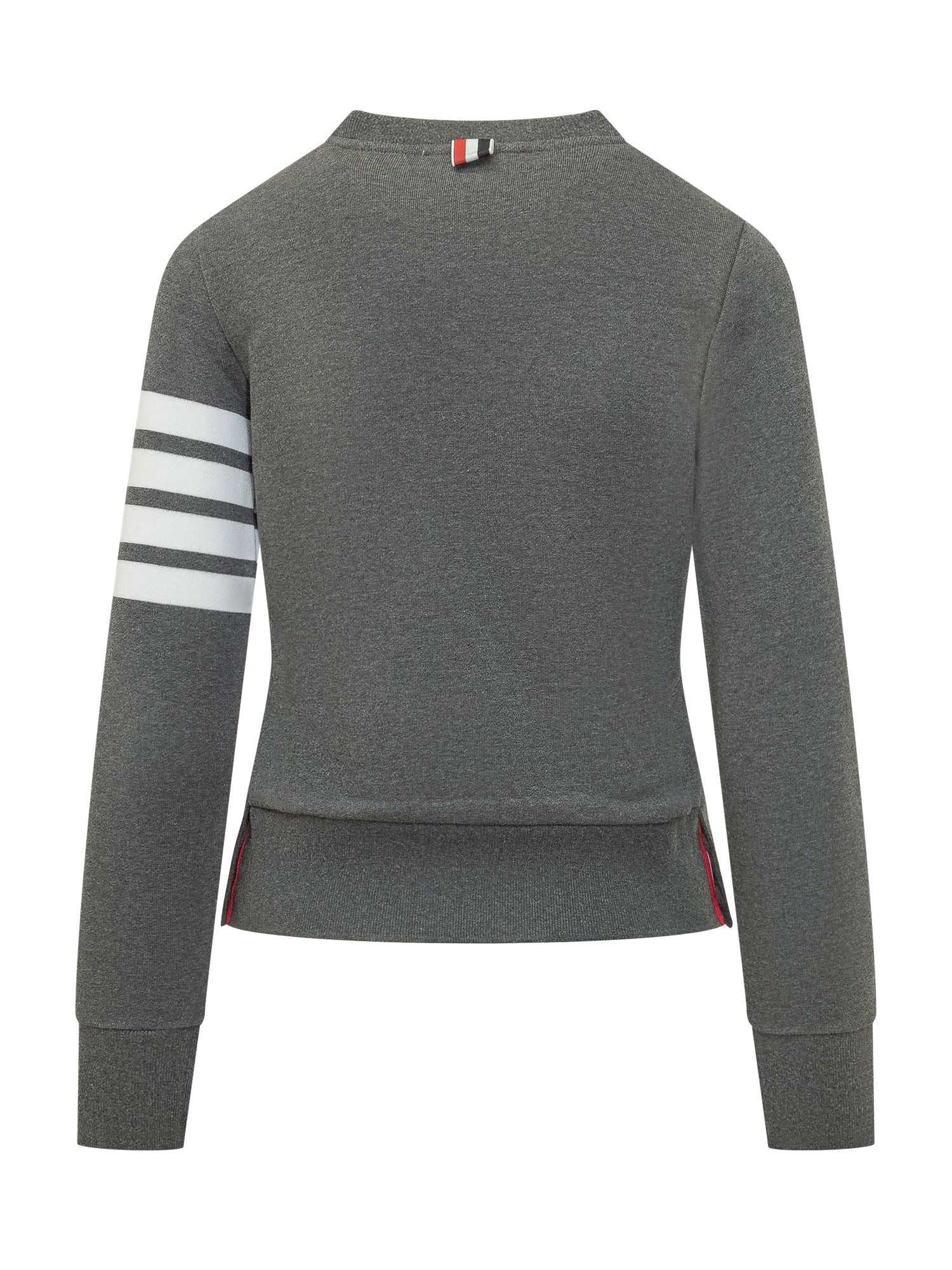 Thom Browne Giro Neck Quattro Band Knit T-Shirt - Image 2
