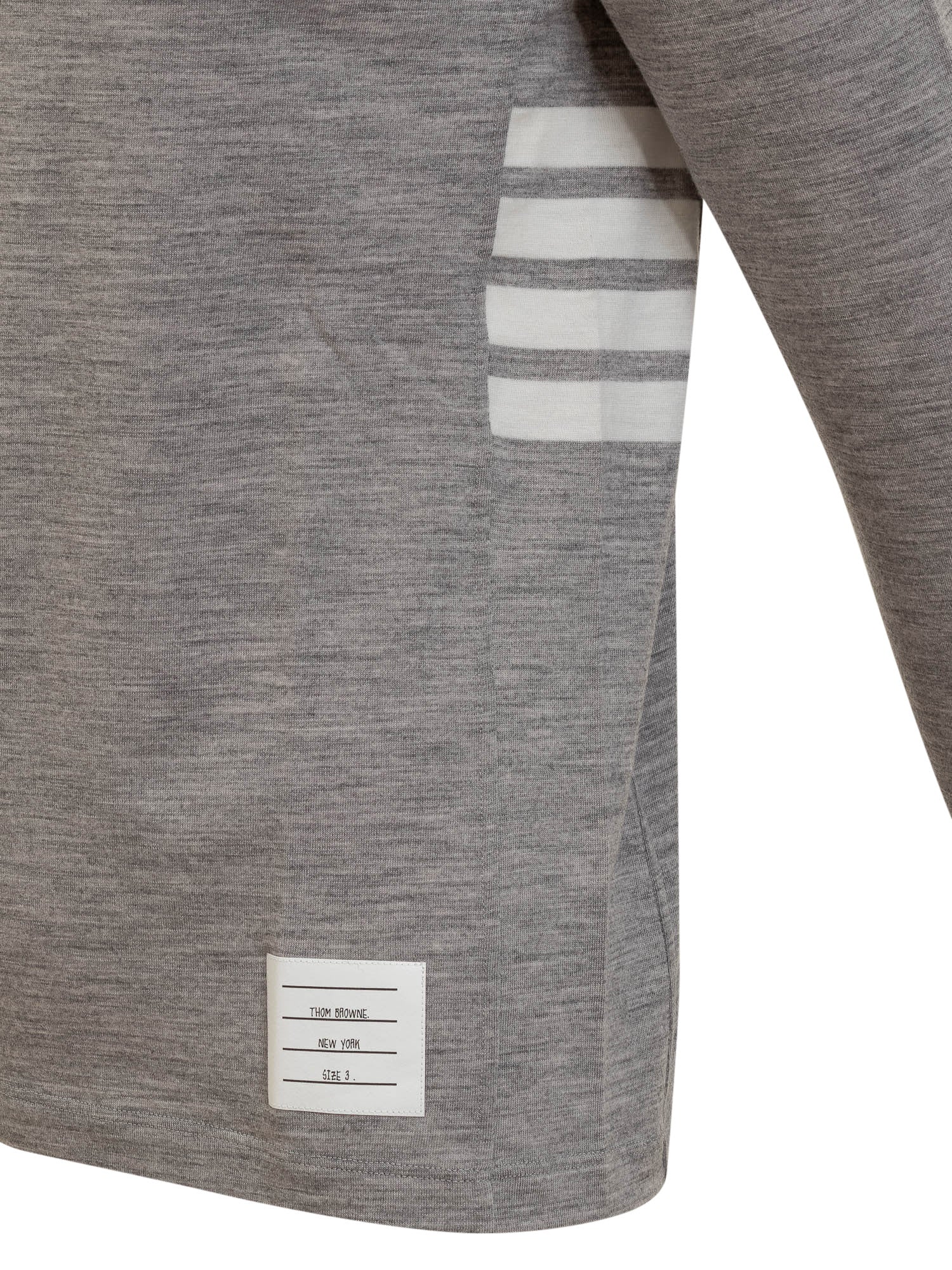 Thom Browne Knit Sweater with Giro Neck - Image 4