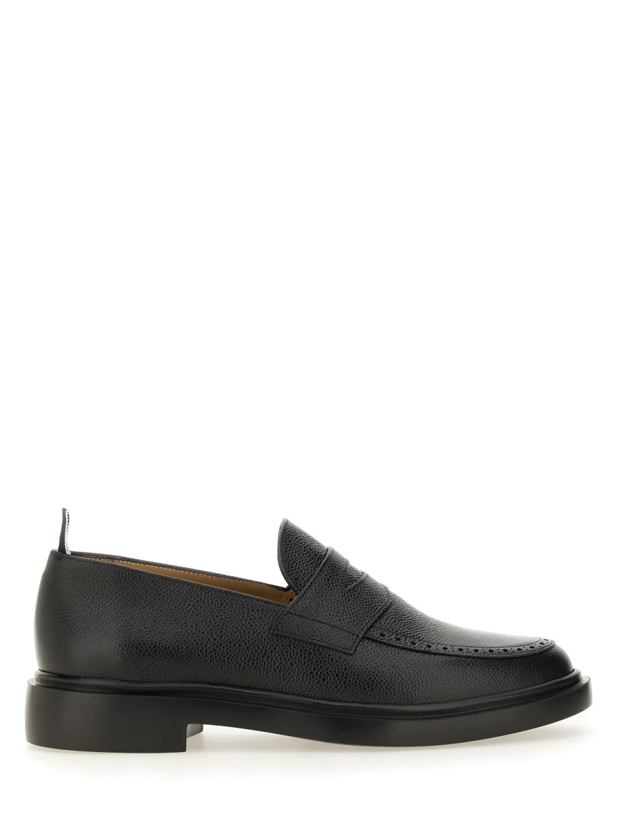 Thom Browne Men's Leather Loafers - Classic Elegance