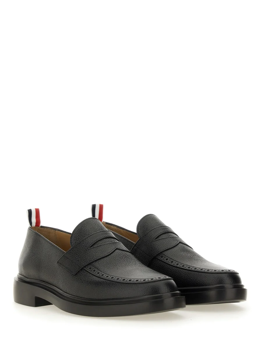 Thom Browne Men's Leather Loafers - Classic Elegance - Image 4