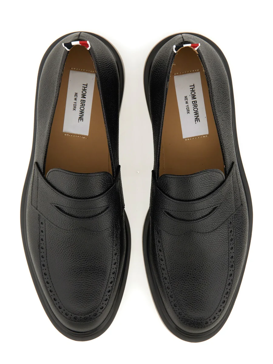 Thom Browne Men's Leather Loafers - Classic Elegance - Image 5