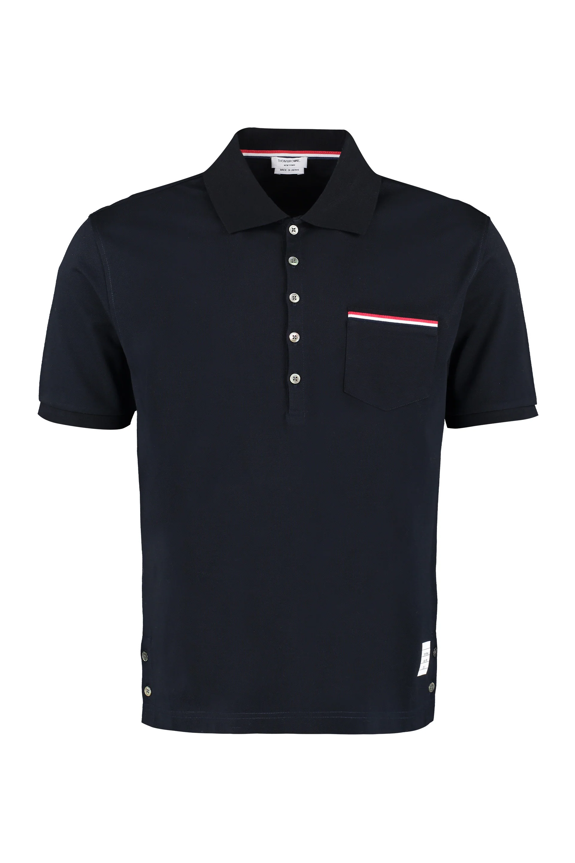 THOM BROWNE Pique Pocket Polo - Image 6